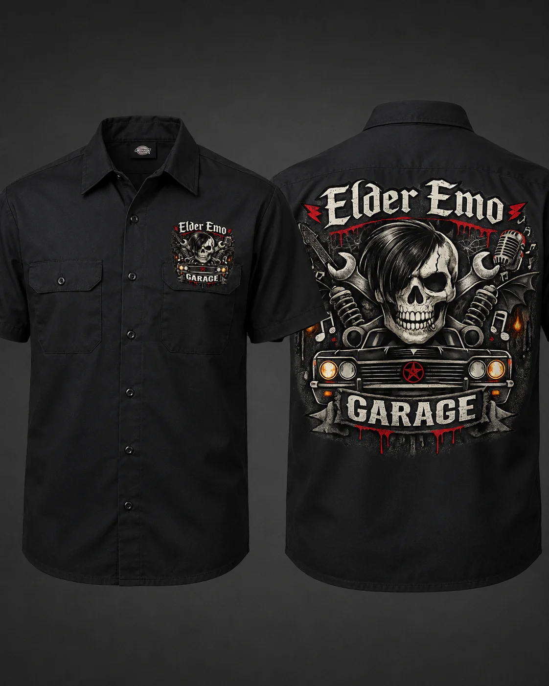 EEG Skully Mech Shirt product image (1)