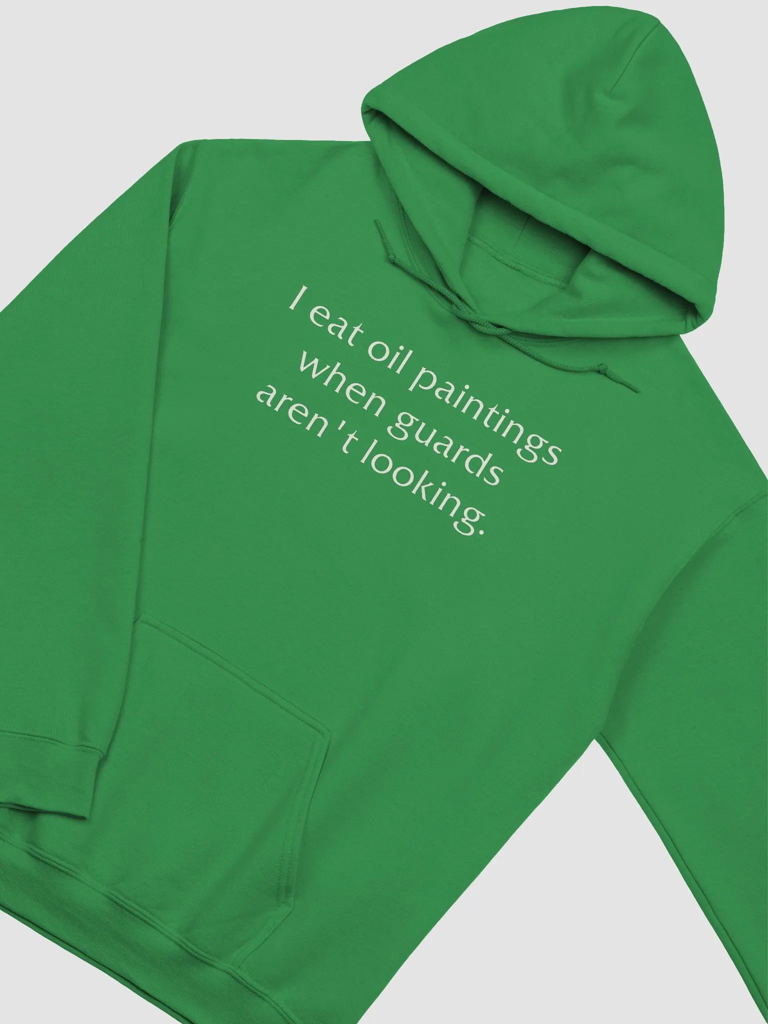 I eat oil paintings classic hoodie product image (4)