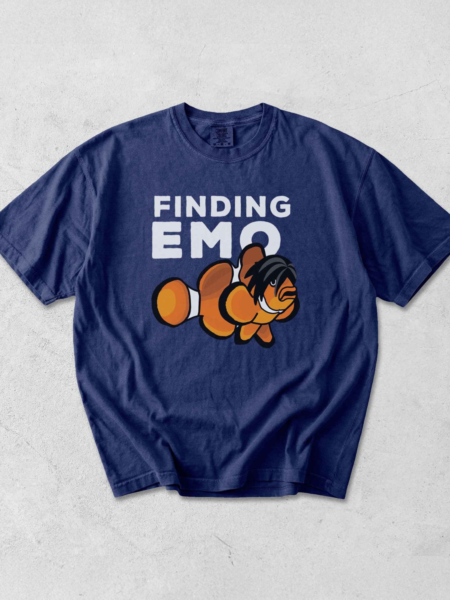 Finding Emo Clownfish T-Shirt for Reef Aquarium Lovers product image (1)