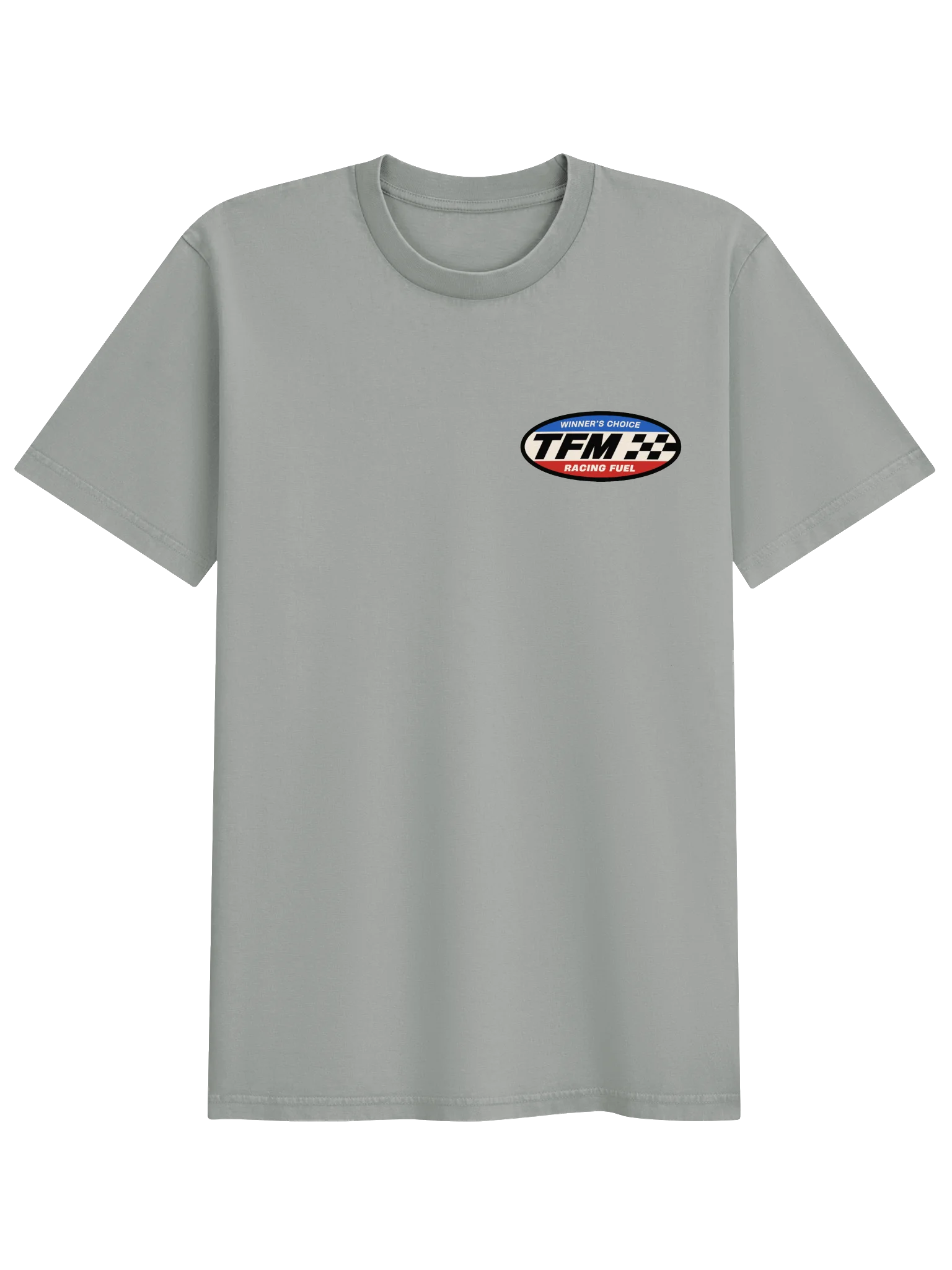 Think Fast Racing Fuel Tee - Dyed Misty Grey product image (1)
