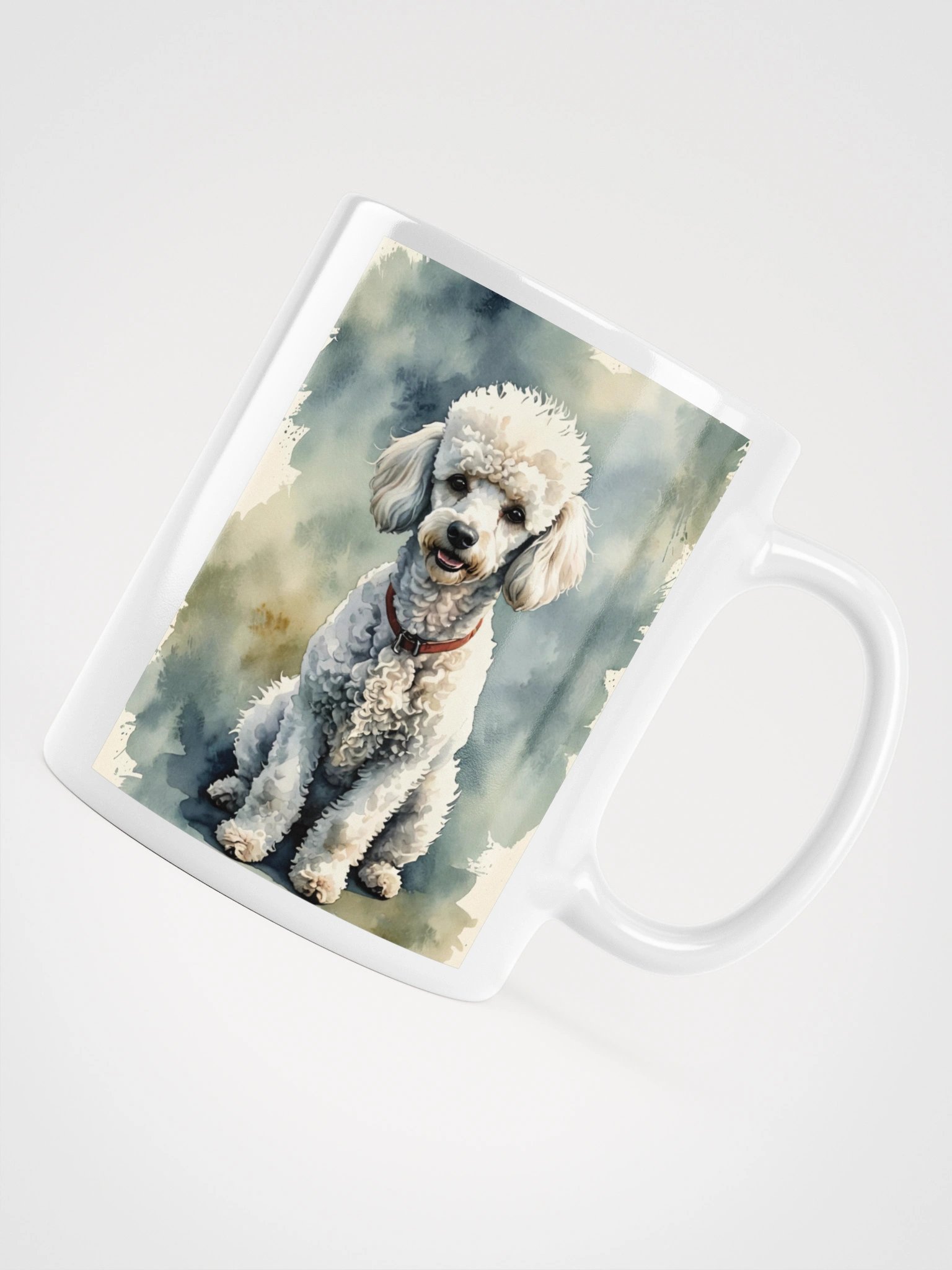 White Poodle | Dog Coffee Mug product image (7)