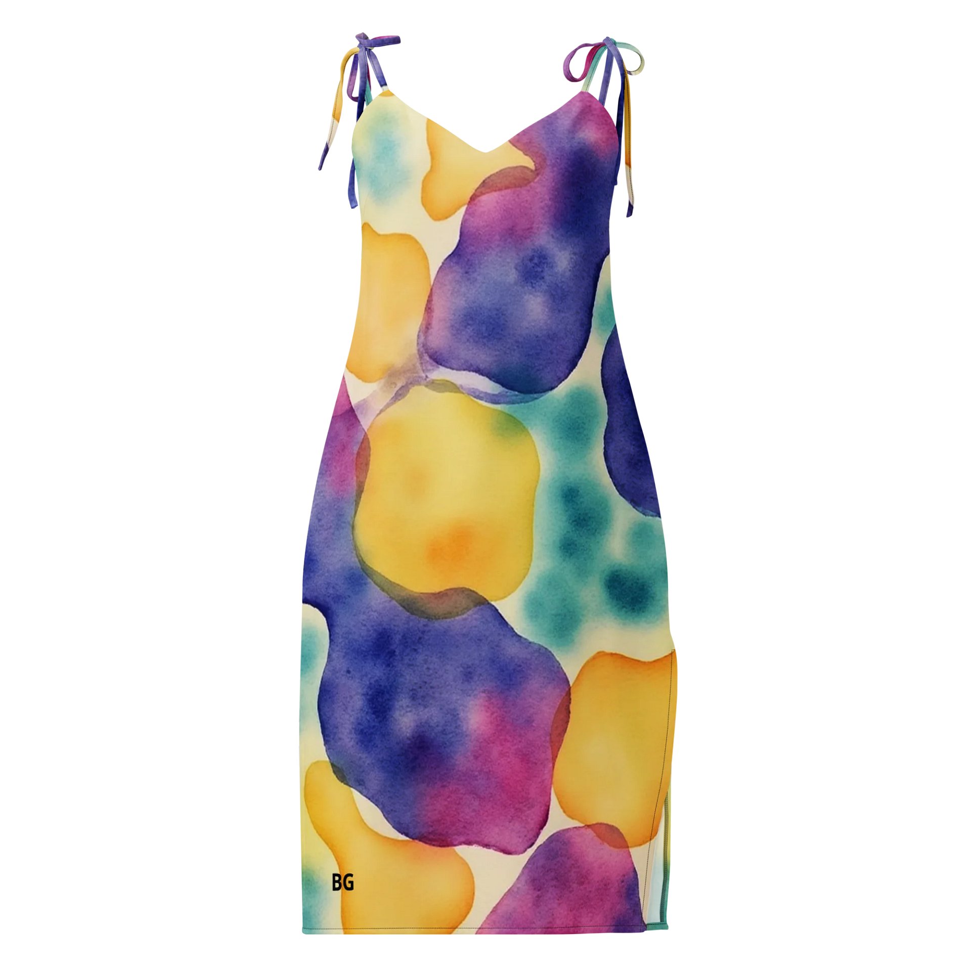 Barry Grady 'Blossom Breeze' Midi Chiffon Dress product image (1)