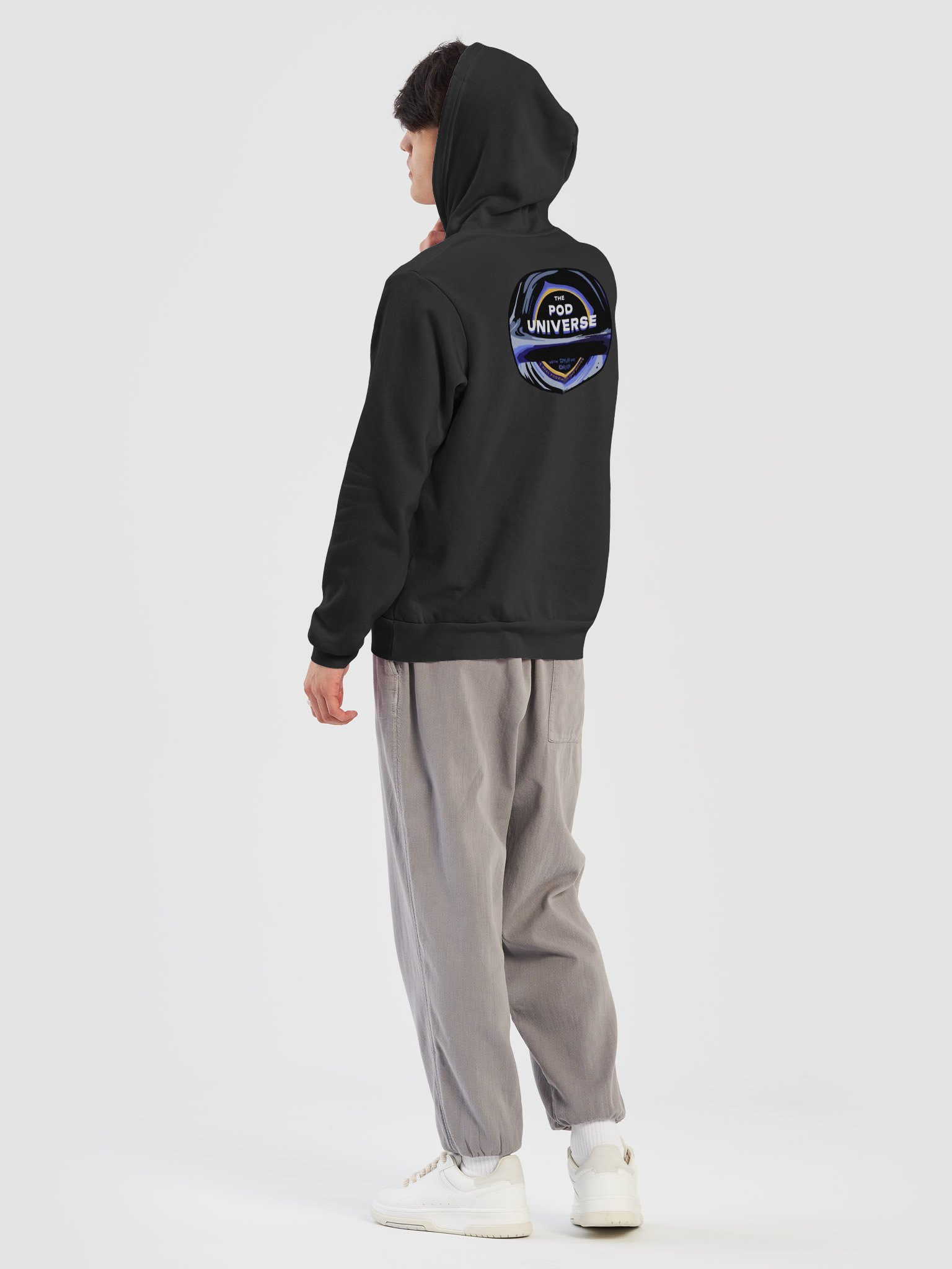 The Pod Universe Painted Logo Hoodie product image (8)