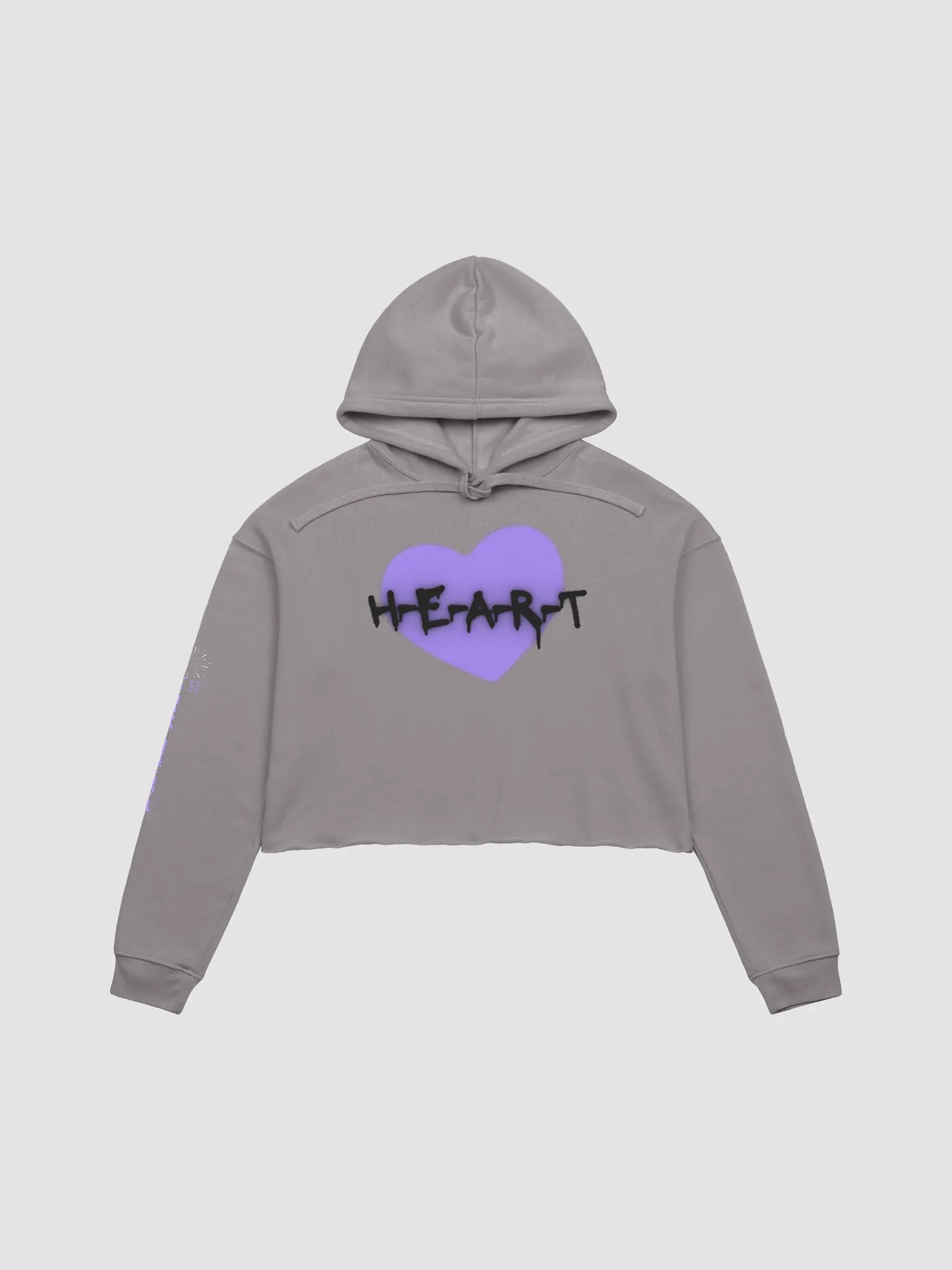 HEART Crop Hoodie product image (1)
