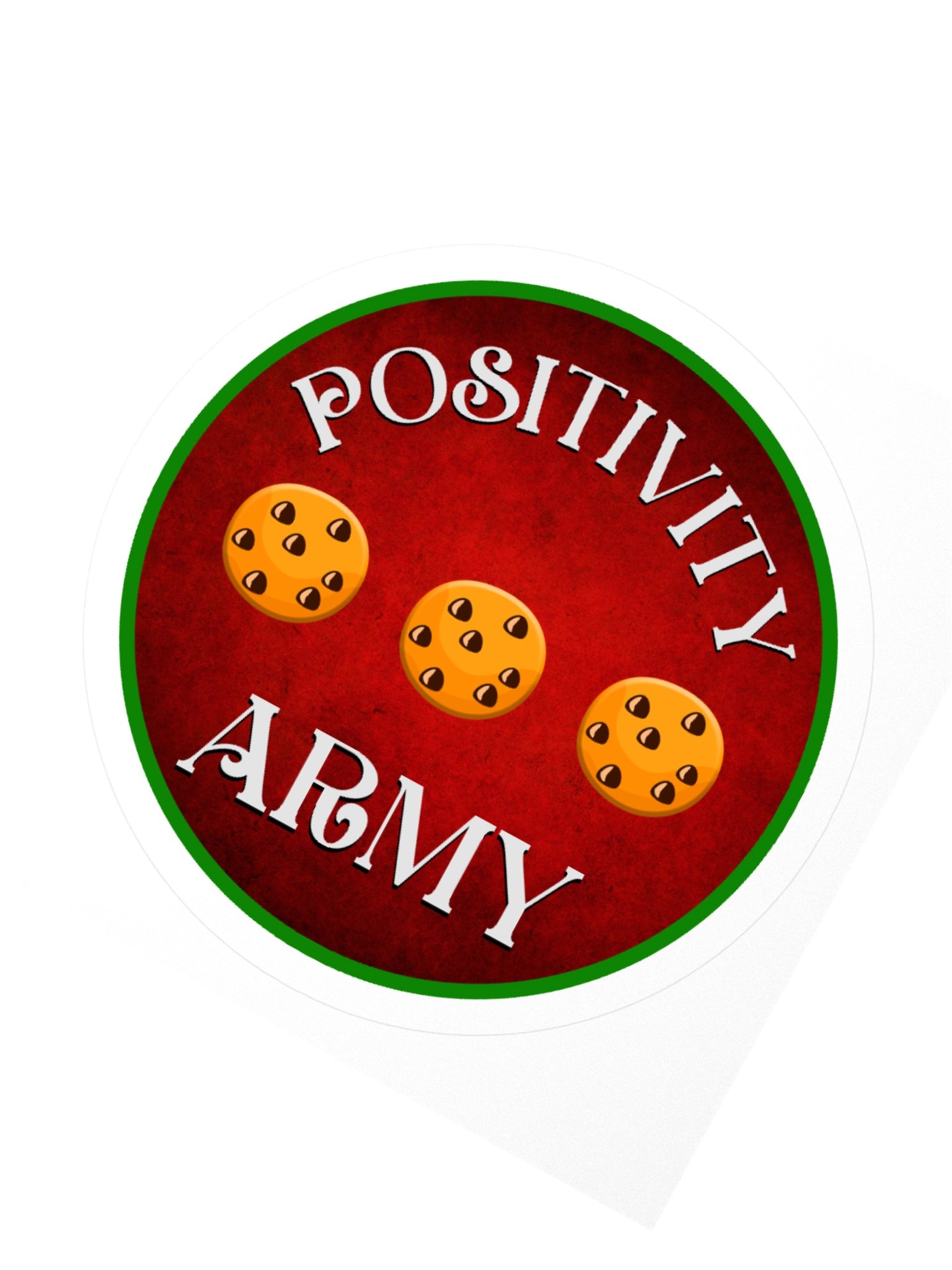 Positivity Army Sticker product image (4)