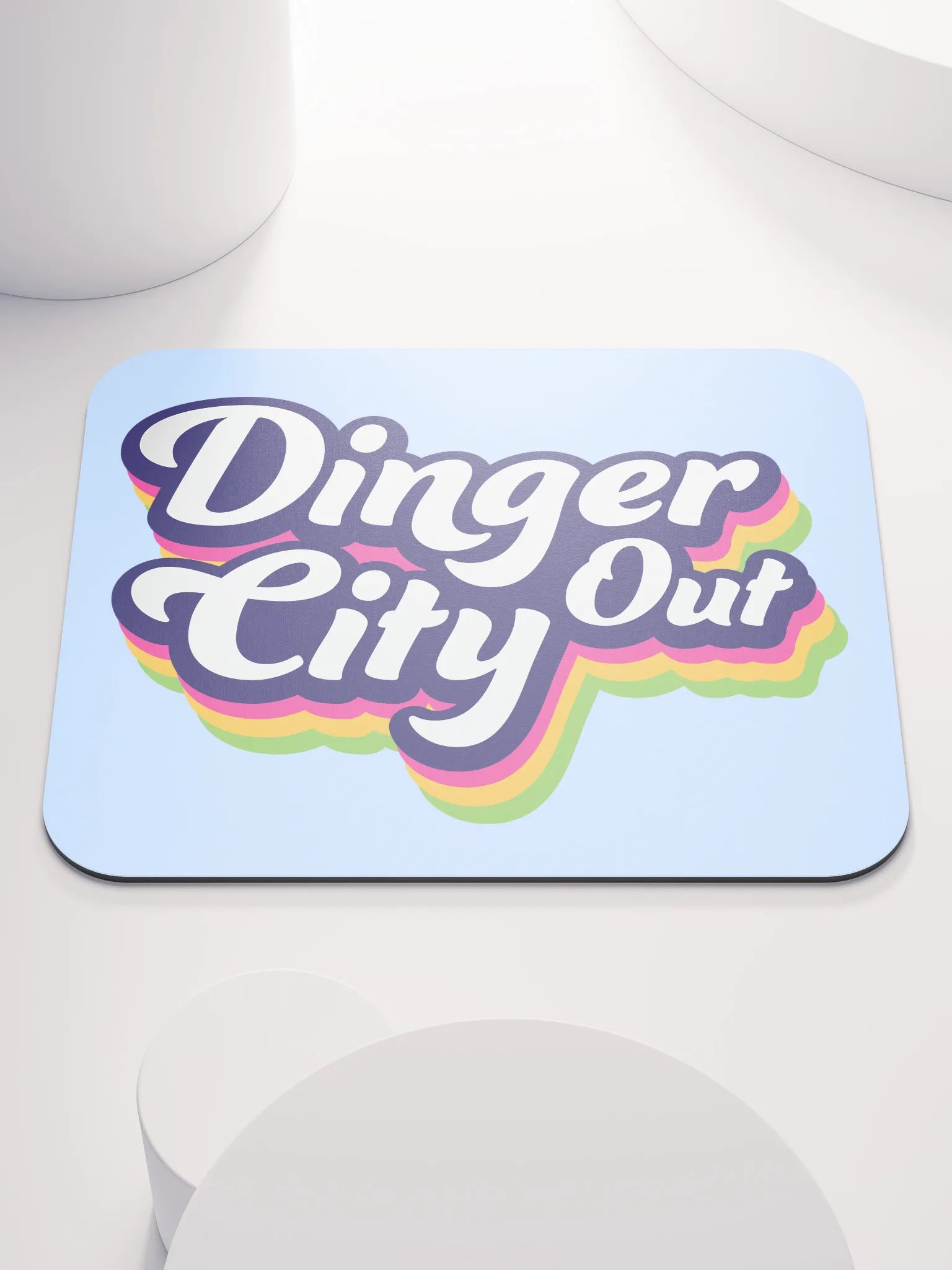 Dinger City Out! Mousepad product image (1)