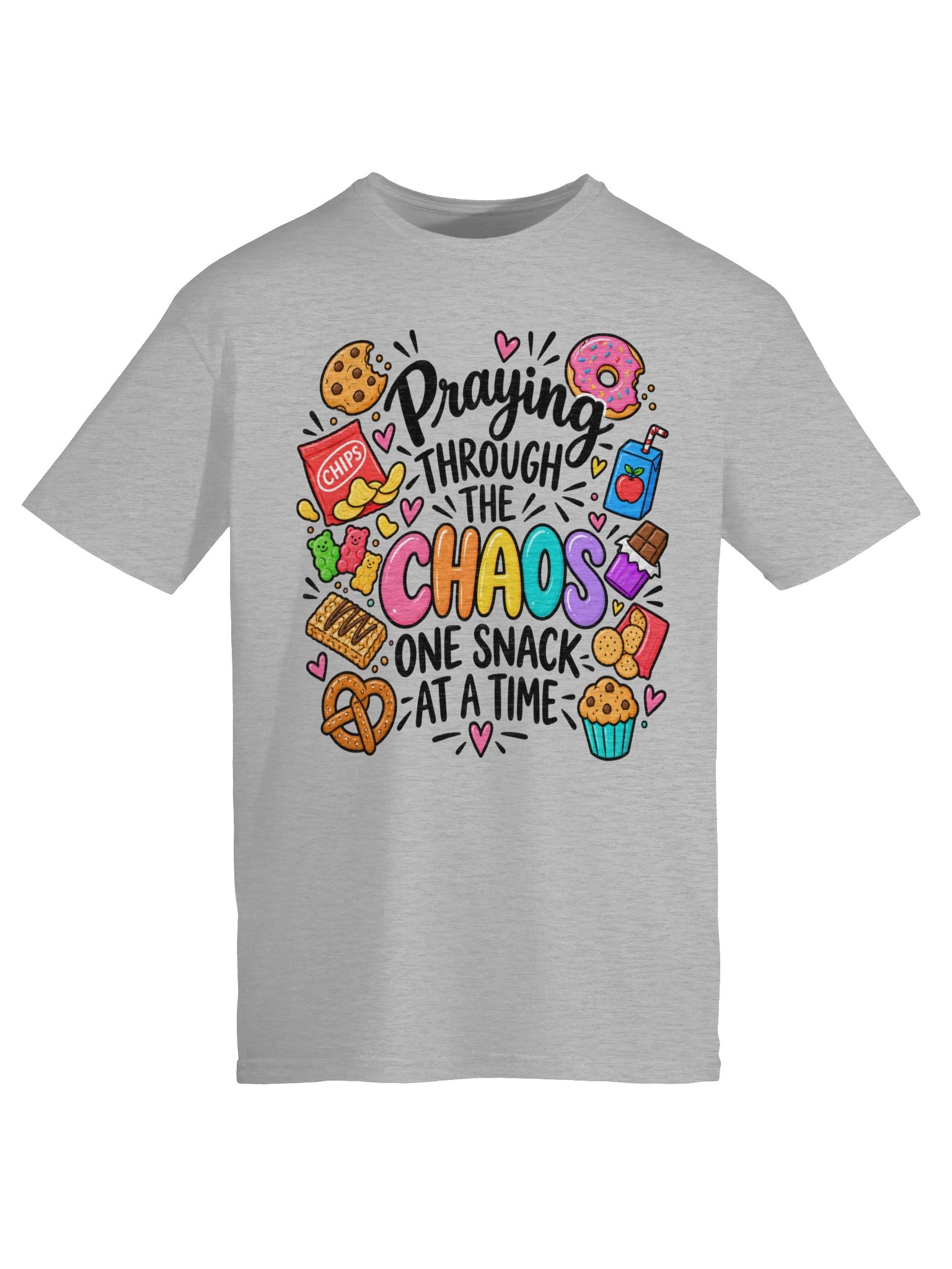 Praying Through the Chaos Tee | 1 Thessalonians 5:17 product image (135)