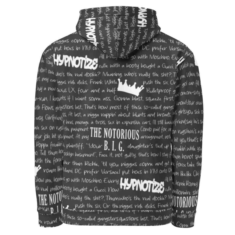 Hypnotize - The Notorious B.I.G. - GREY - Unisex Hoodie product image (3)