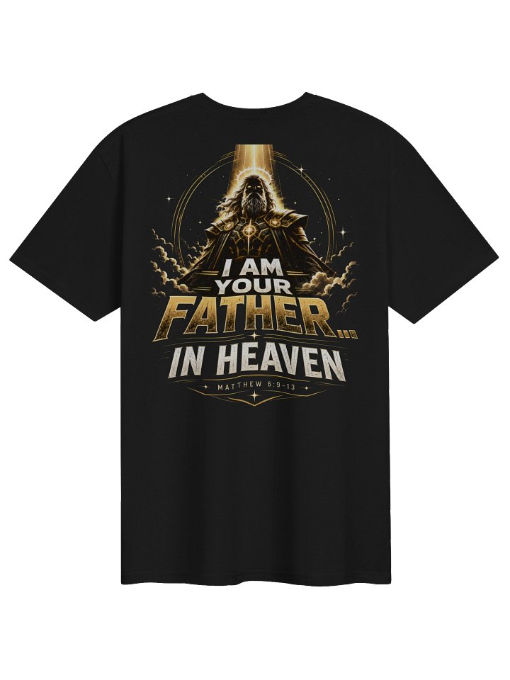 I Am Your Father in Heaven T-Shirt — Version A product image (1)