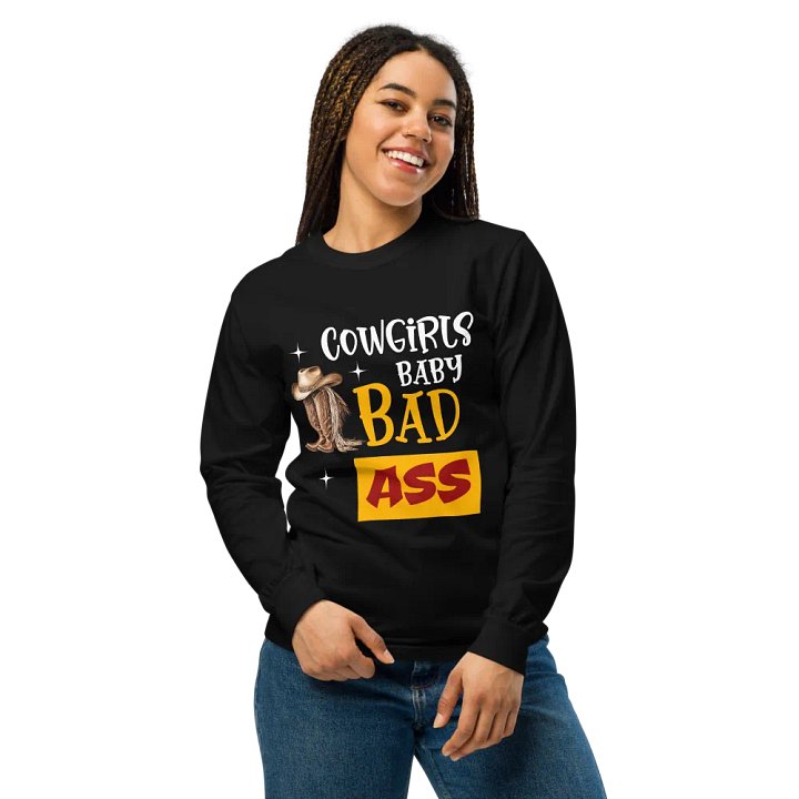 Vintage Badass Cowgirls Apparel Long Sleeve Shirt product image (2)