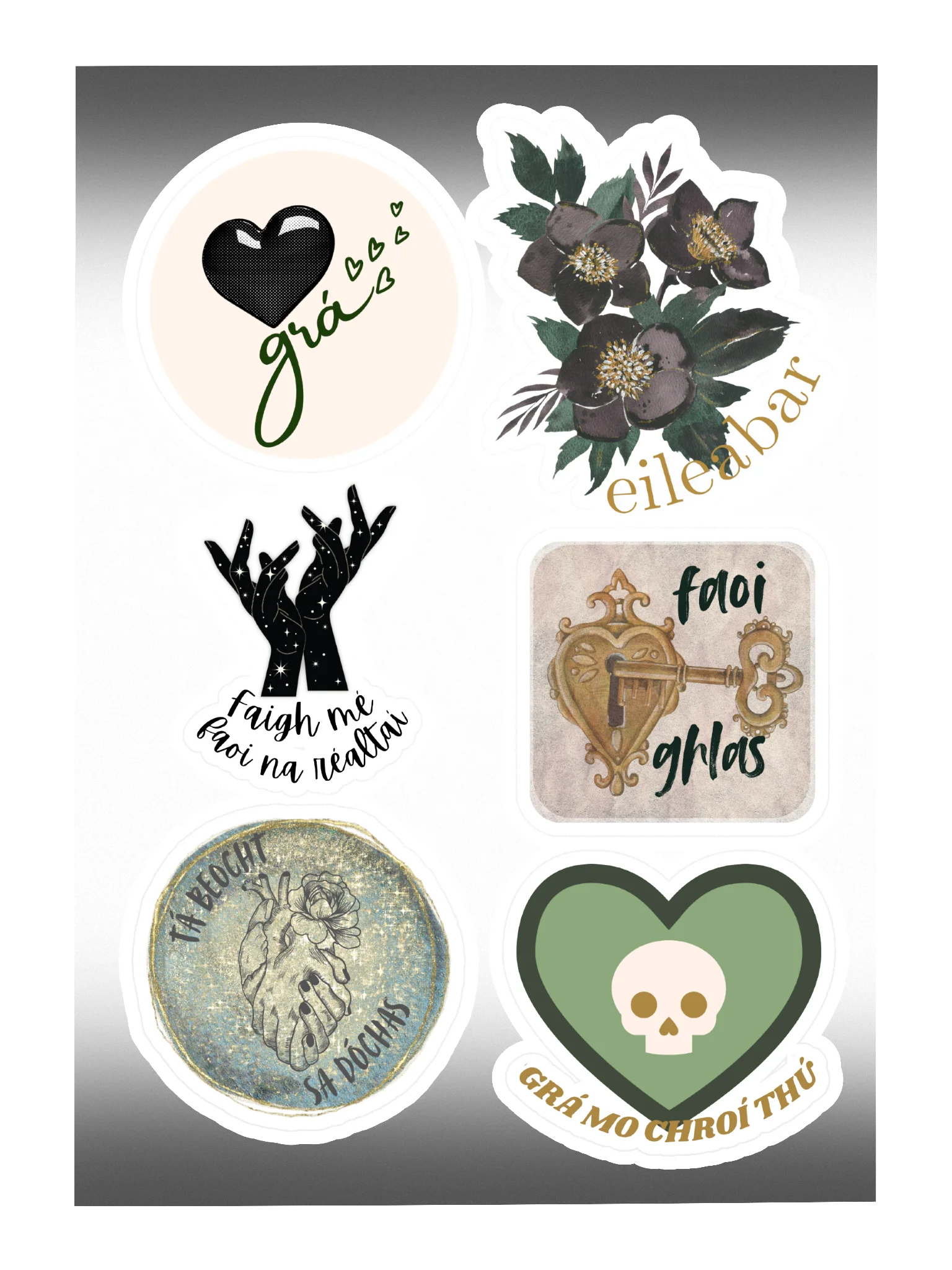Love and Poison Sticker Sheet product image (3)