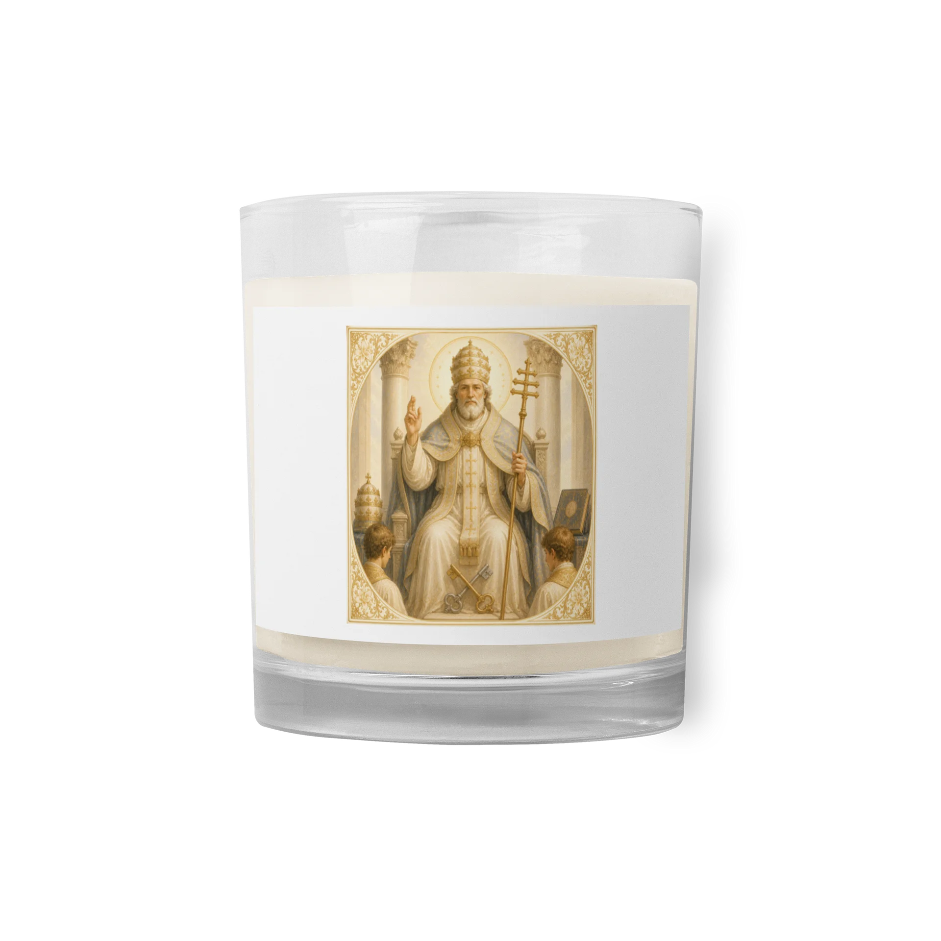 ​⛪ Bougie "L'Arcane V : Le Pape" – Sagesse & Transmission product image (1)