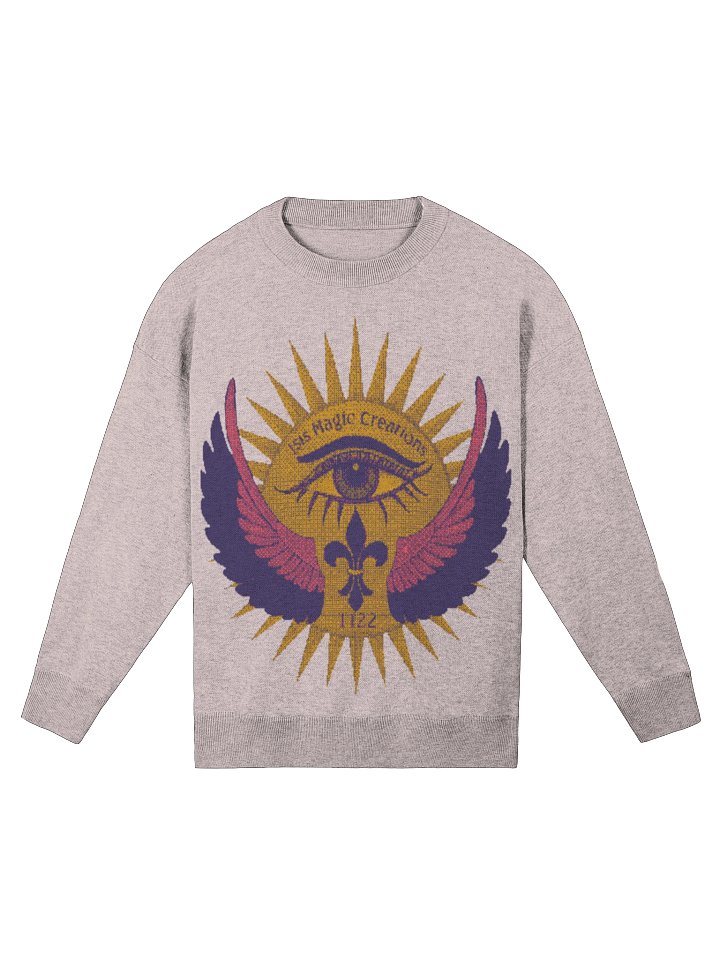 Winged Emblem Knitted Crewneck product image (1)