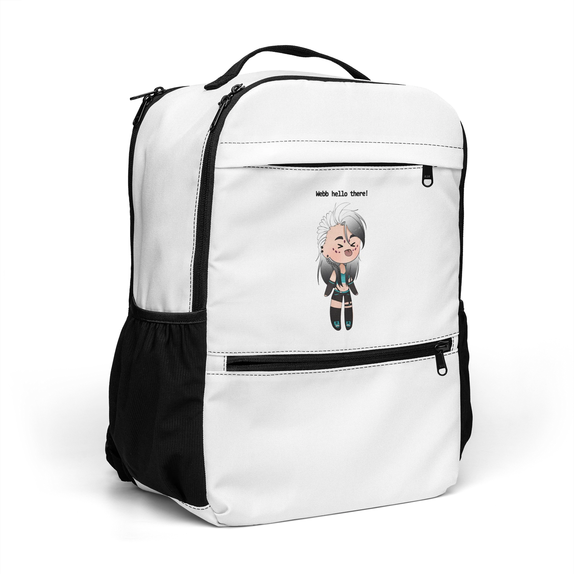 Syluette: "Webb hello there!" - Backpack product image (7)