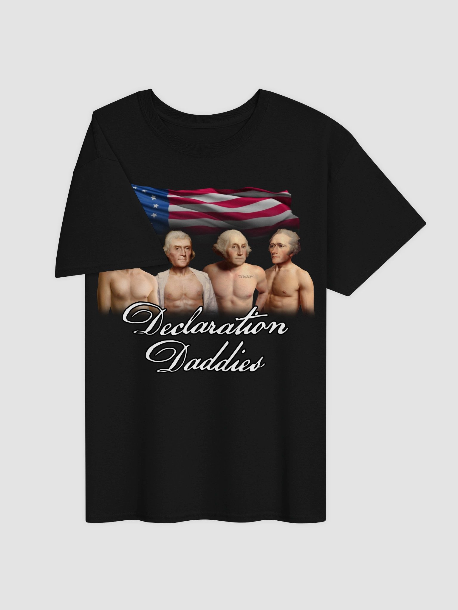 Declaration Daddies - Funny 4th of July Founding Fathers America 250 T-Shirt product image (3)