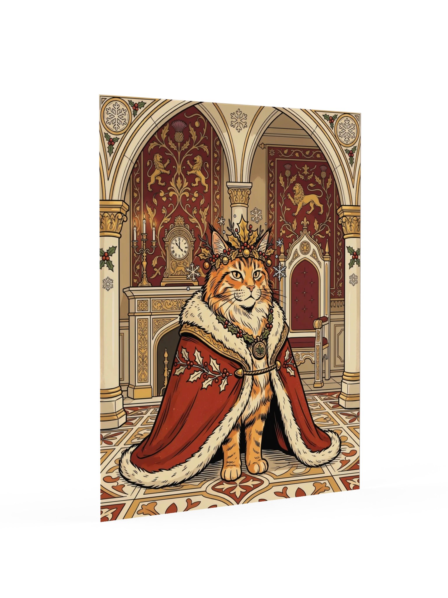 Winter King Maine Coon Poster product image (16)