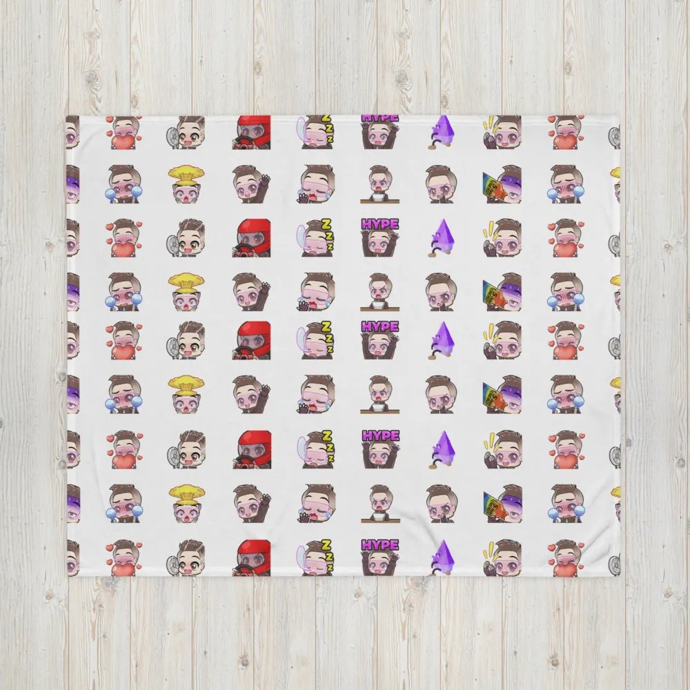 ASMR Destiny Emotes Blanket product image (3)
