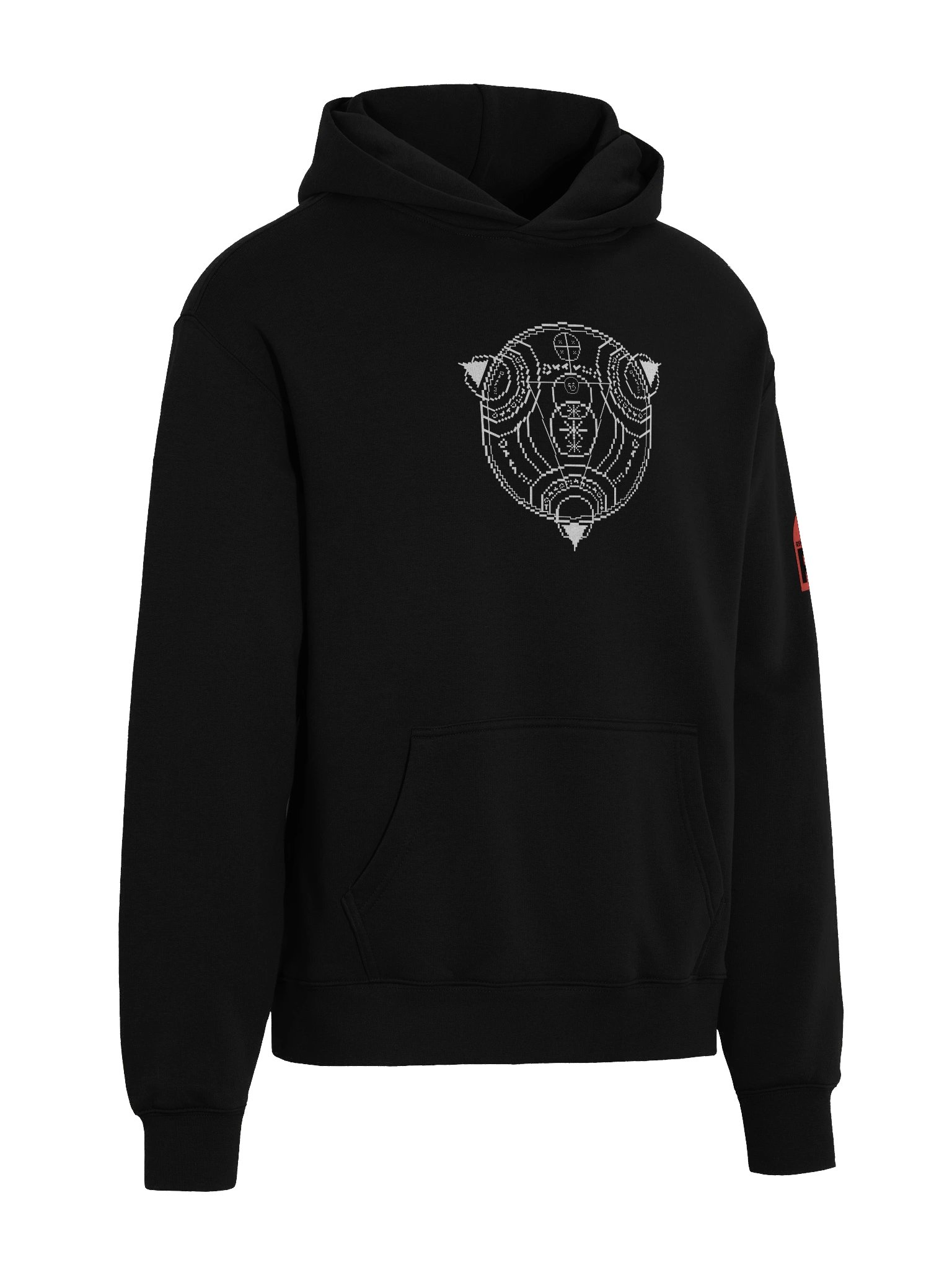 Vertigo Radio Live Logo Only Hoodie: Pixel Edition product image (14)