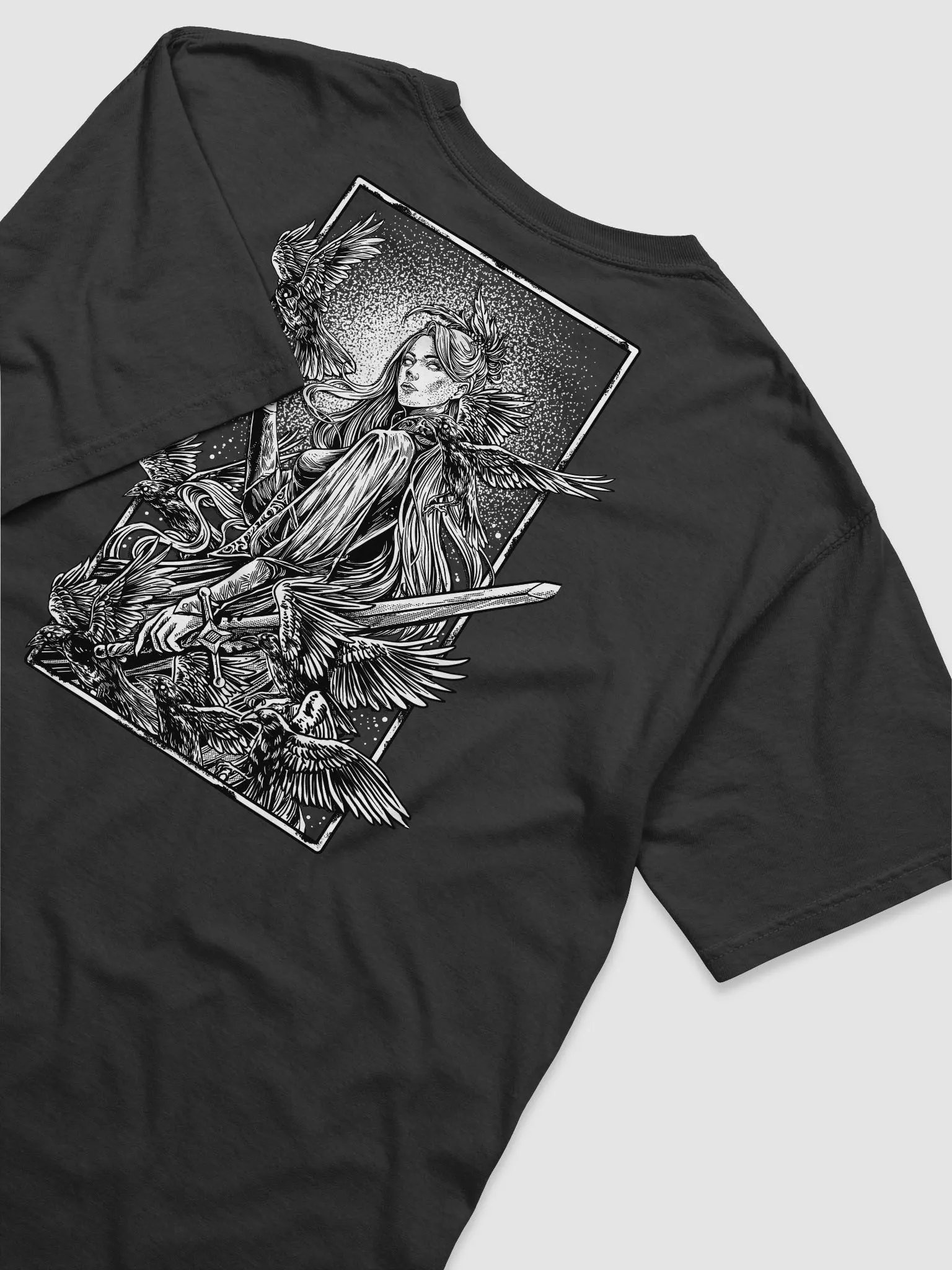 The Morrigan Portrait T-Shirt product image (4)