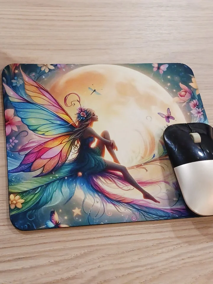 Moonlit Fairy Mouse Pad product image (1)