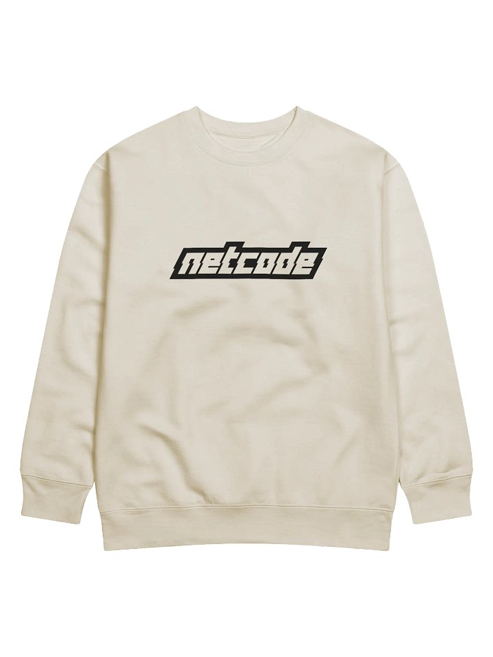 NETCODE [black] Logo Crew Neck product image (1)