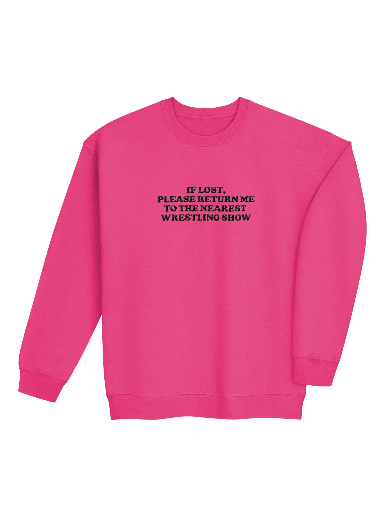All Roads Lead To Wrestling Embroidered Crewneck product image (4)
