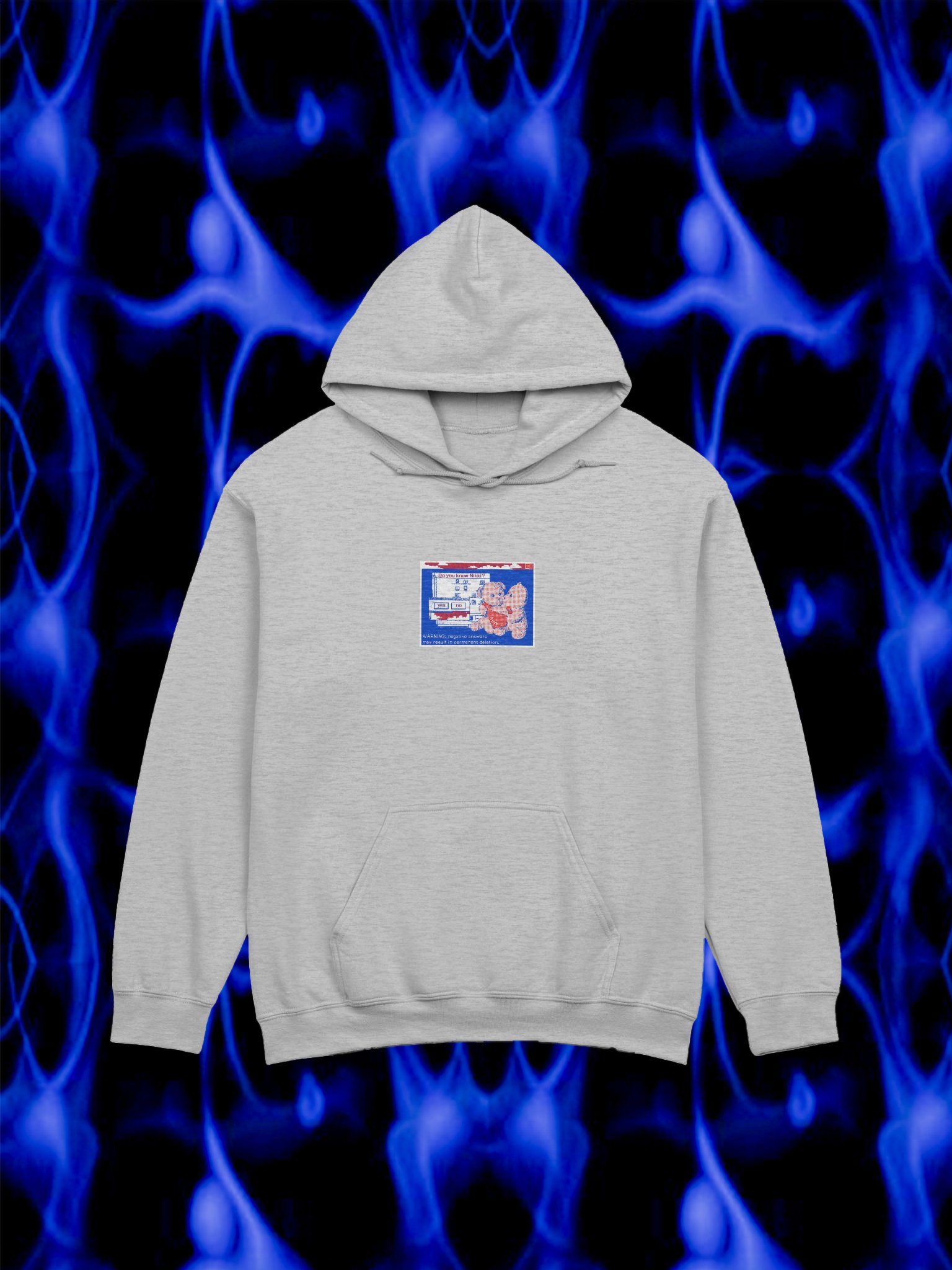 Twin Bears Hoodie - Grey product image (1)
