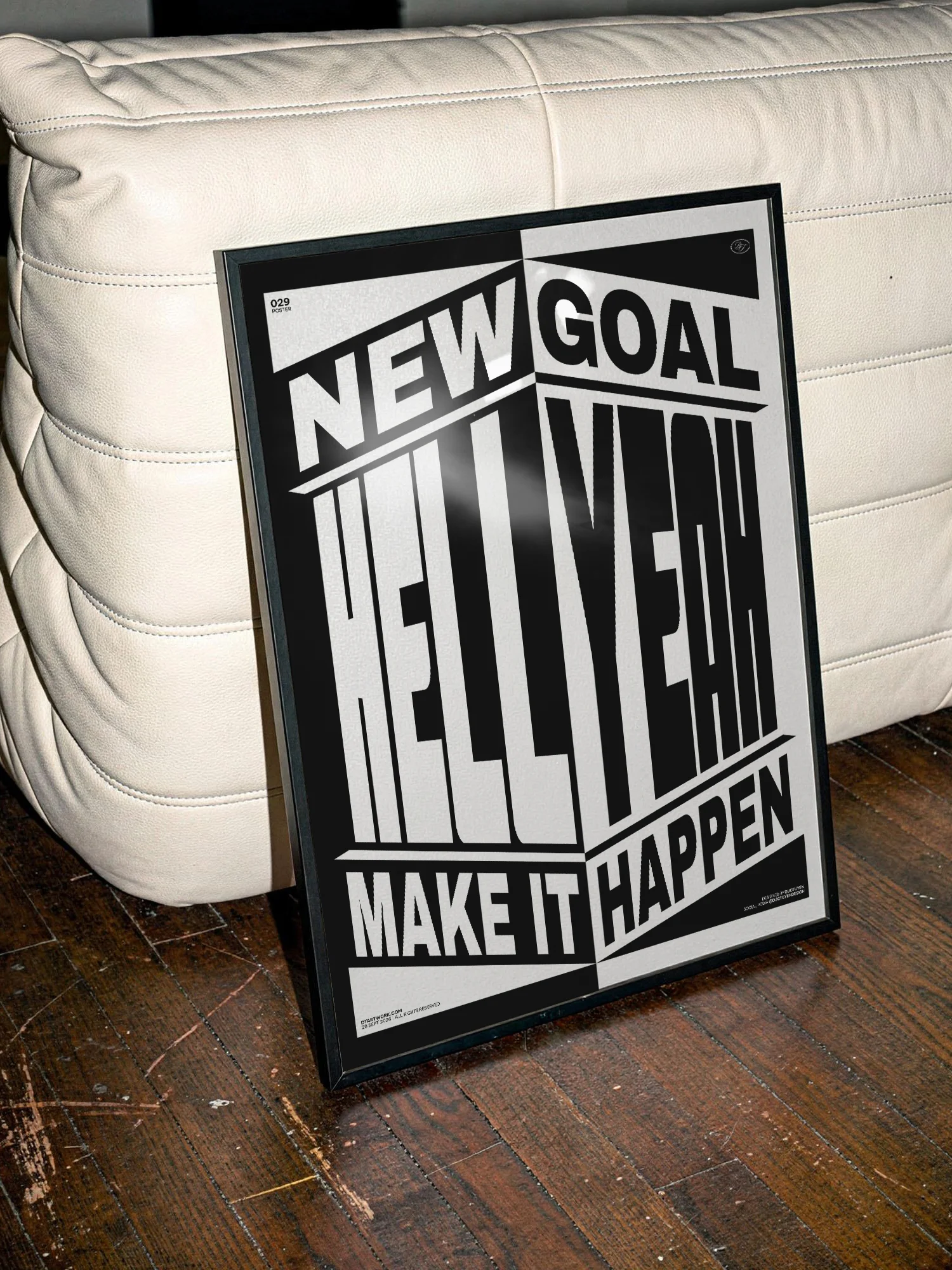 "HELL YEAH" Framed Poster product image (74)