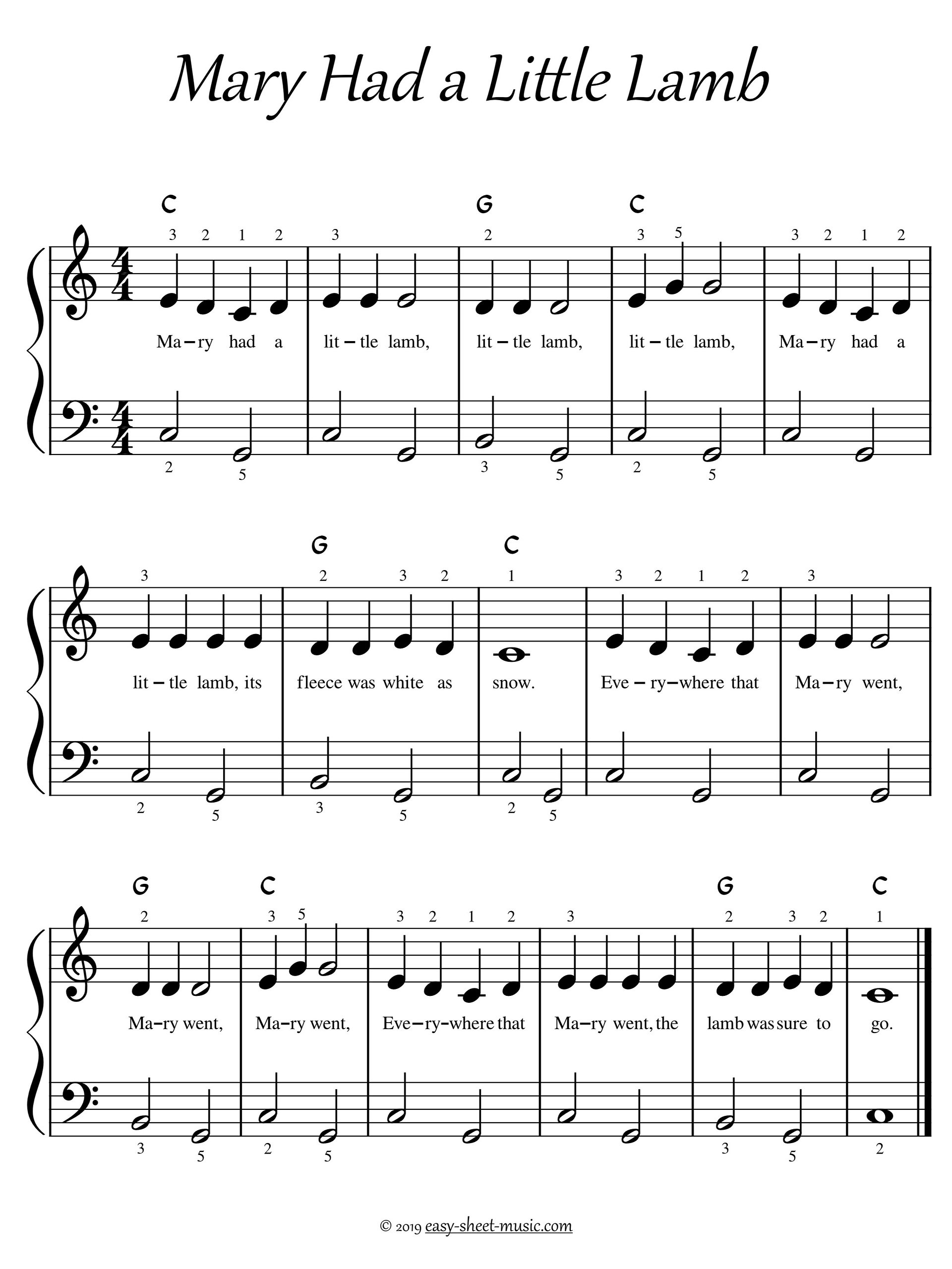 Easy Piano Songs For Kids: 50 Fun & Easy Piano Songs for Beginners — Sheet Music With and Without Letter Notes product image (3)