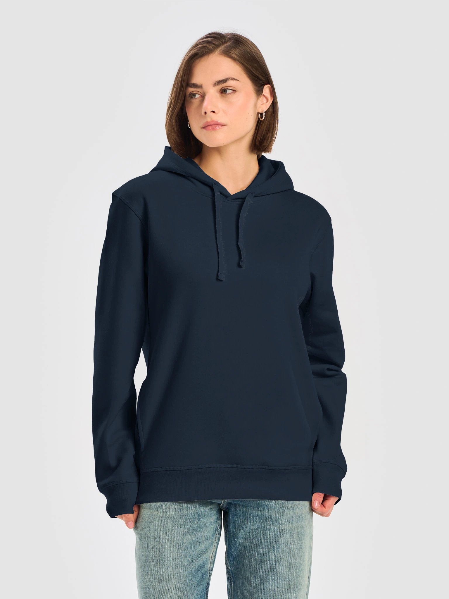 ECO-Friendly & Organic Premium Quality hoodie with Trailsapiens logo. Midweight fabric (8.3 oz) product image (10)