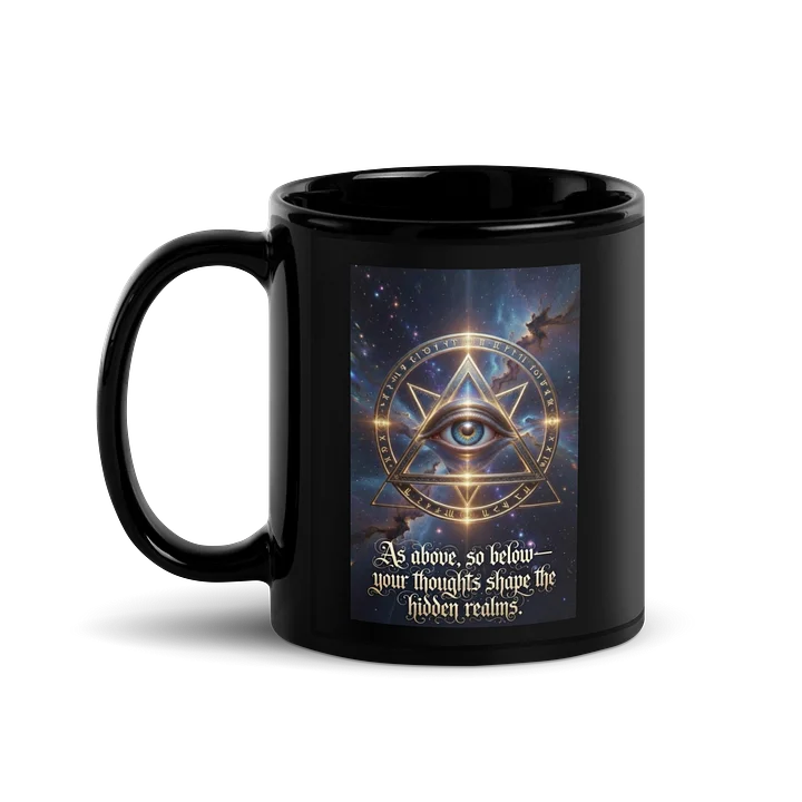 As Above, So Below -Black Mug product image (1)
