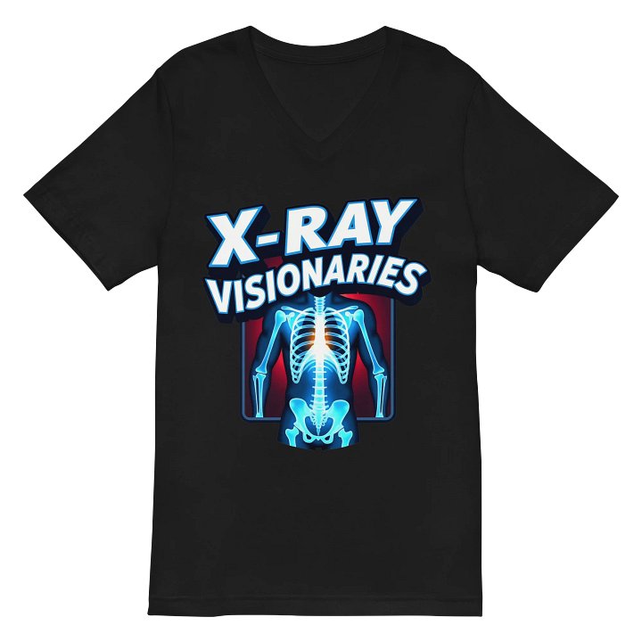 Glowing X-Ray Visionaries V-Neck Tee product image (3)