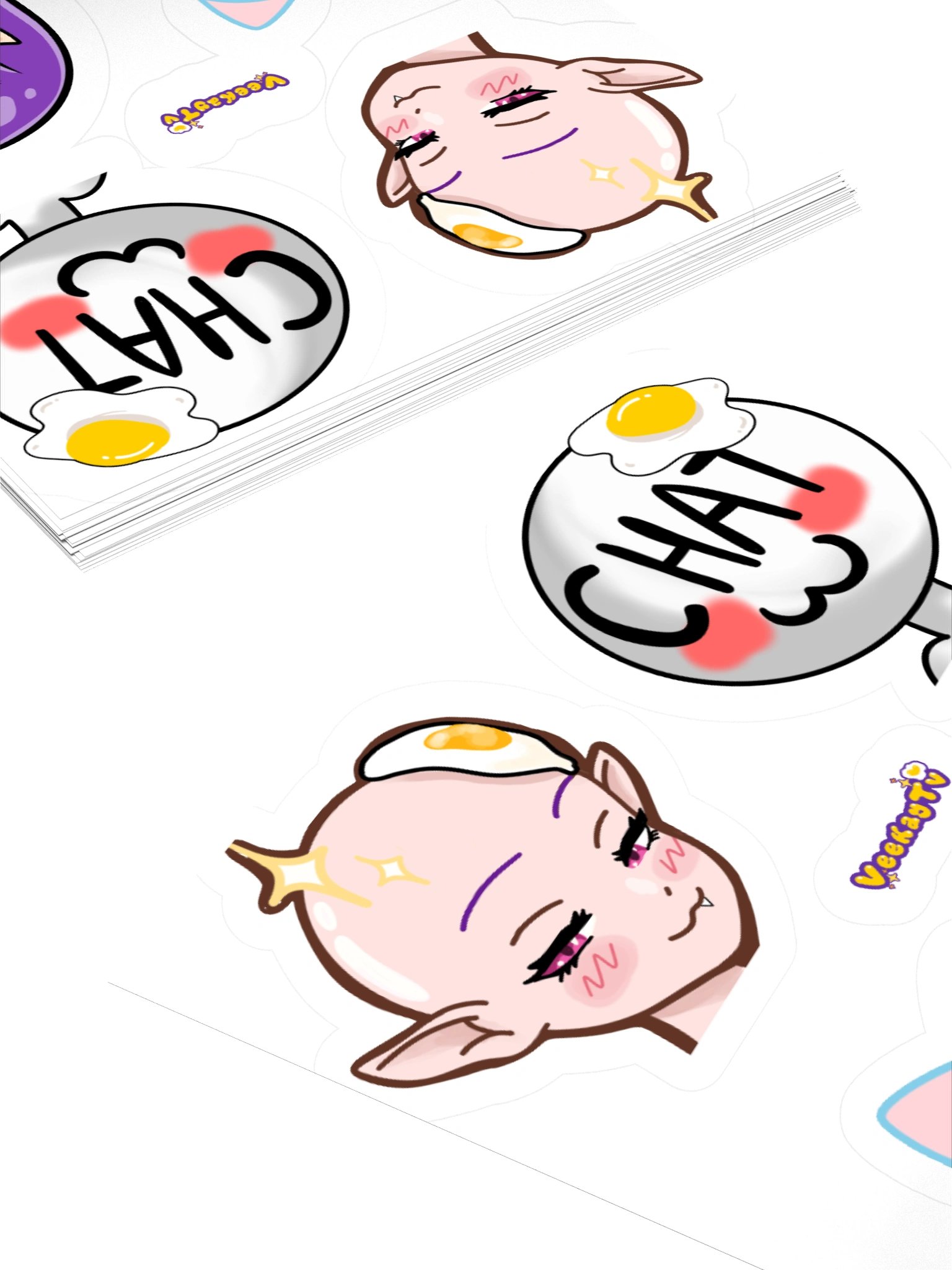 Veekay sticker set product image (7)