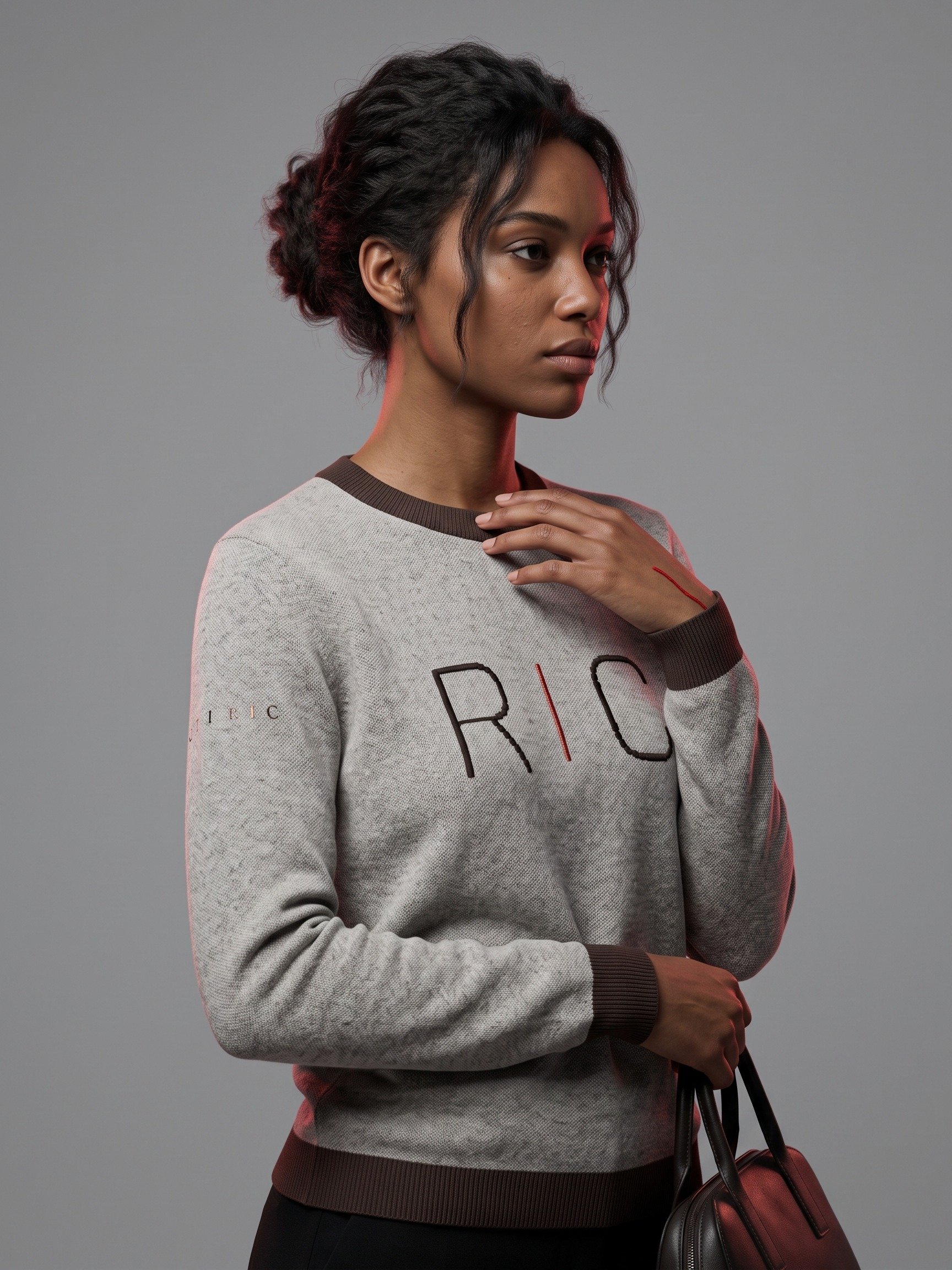 Rote Chroma Jacquard Crewneck — RC-012 product image (7)