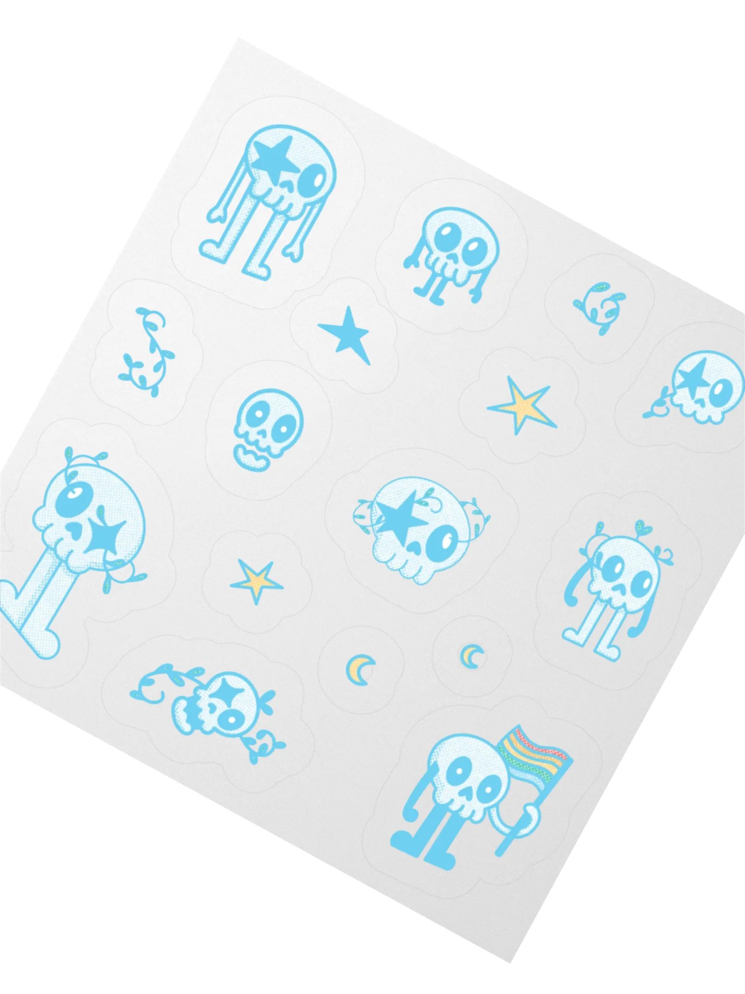 Skullark Sticker Sheet product image (2)