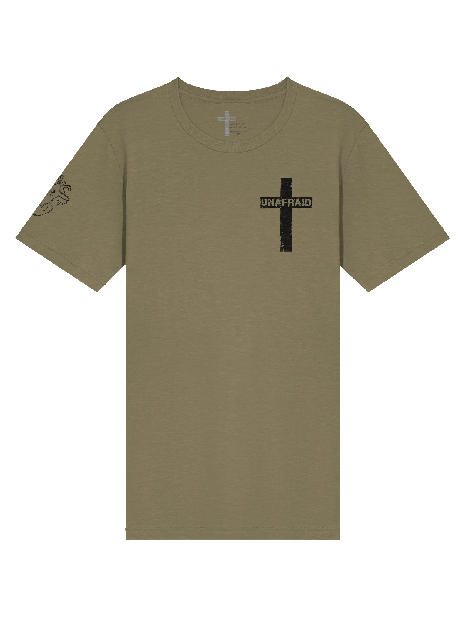 UNAFRAID Warrior Cross T-Shirt product image (7)