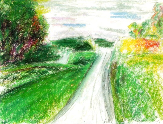 Fall, Appalachian Mts. 10.05.85 print product image (1)