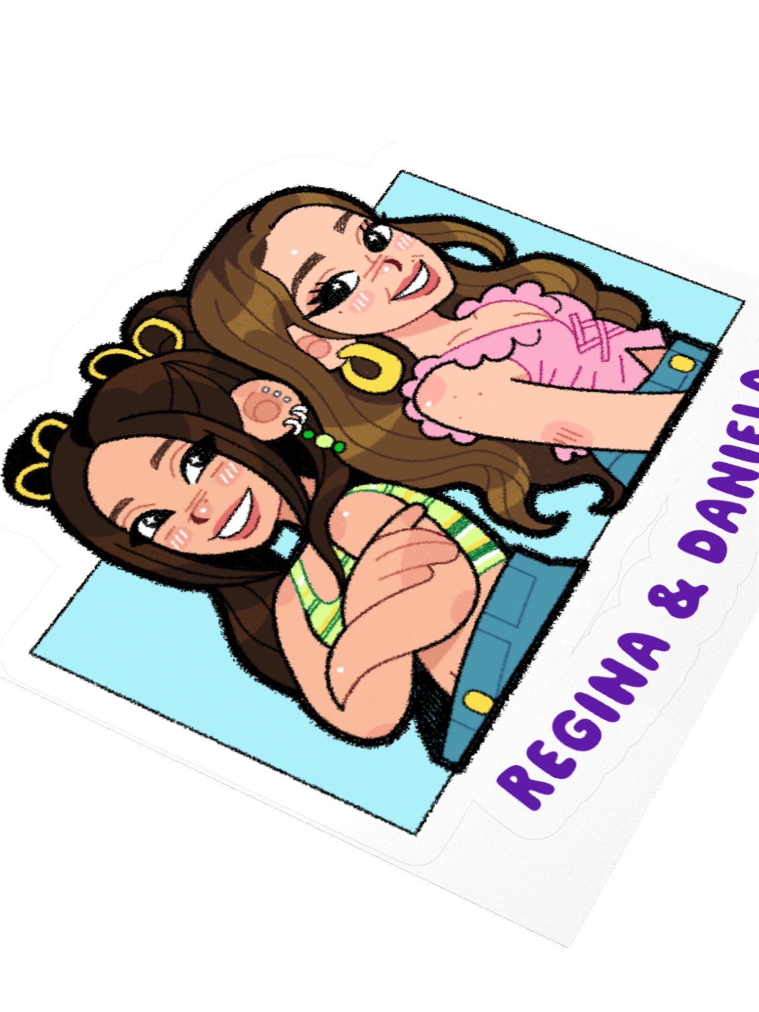 Regina & Daniela Sticker (Single) product image (3)
