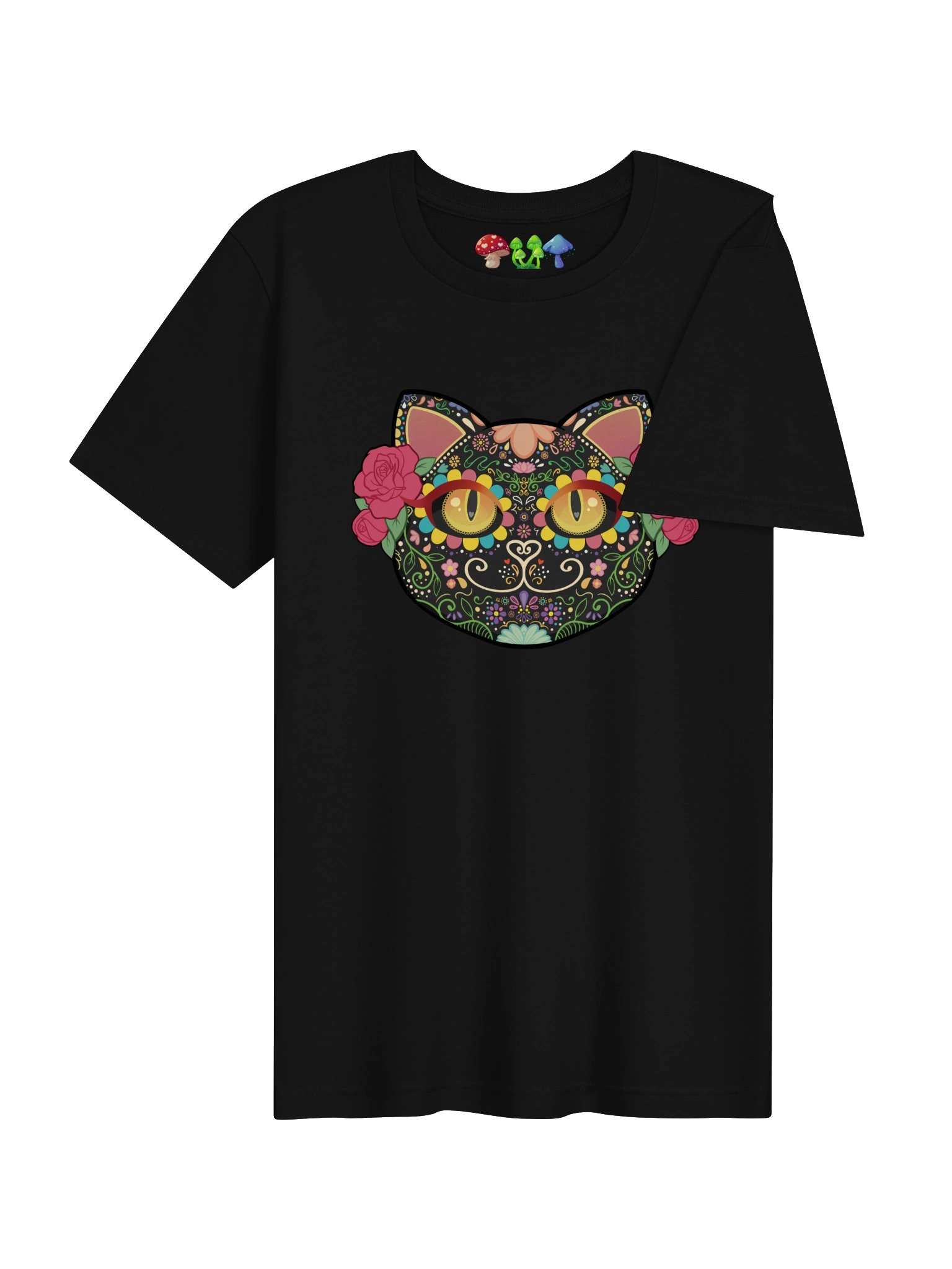 Sugar Skull Cat Tee product image (4)