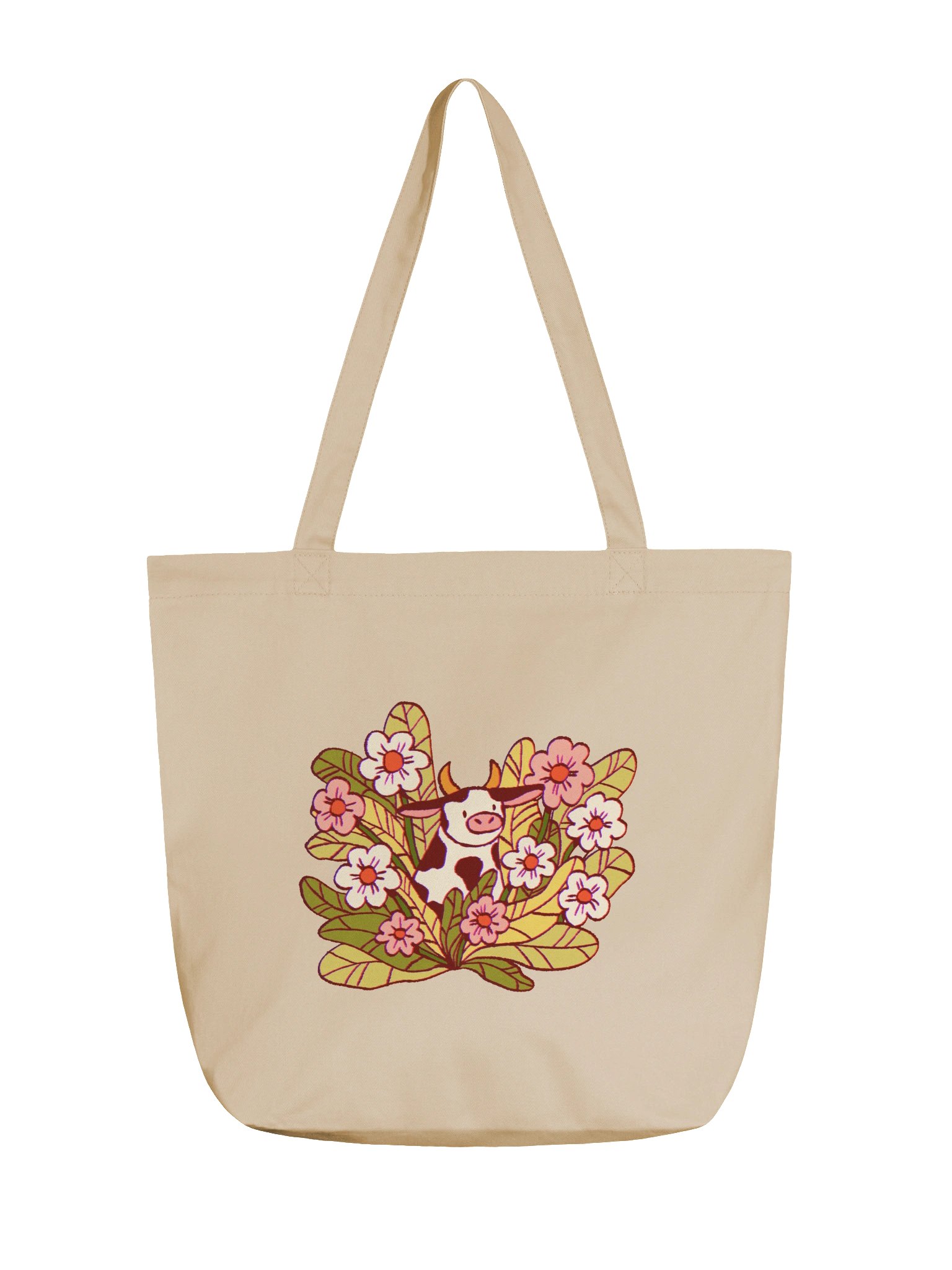 Flower Cow - Tote Bag product image (1)