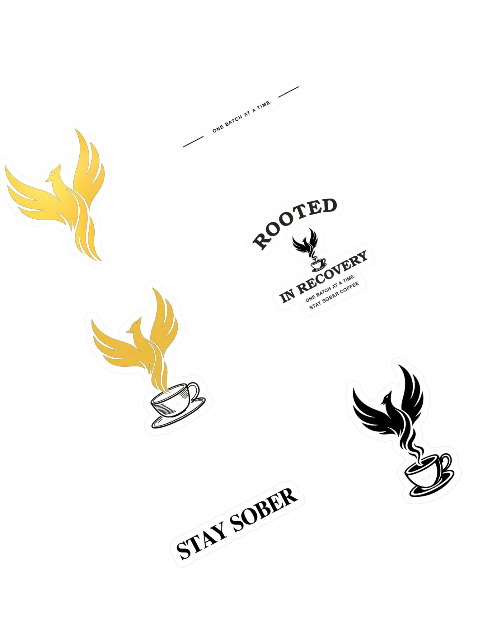 Stay Sober Coffee Sticker Sheet product image (1)