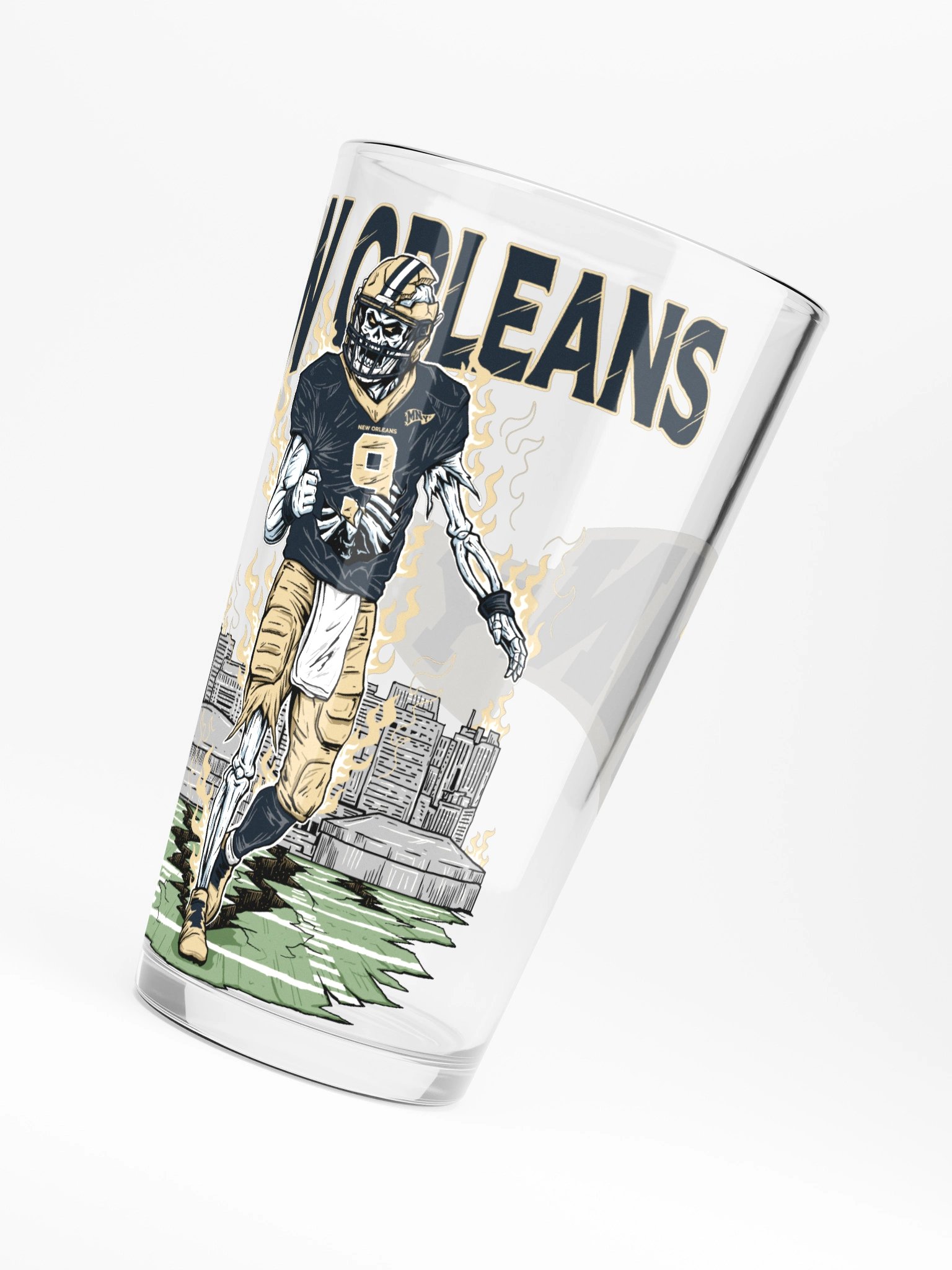 New Orleans, Welcome to Football Pint Glass product image (6)