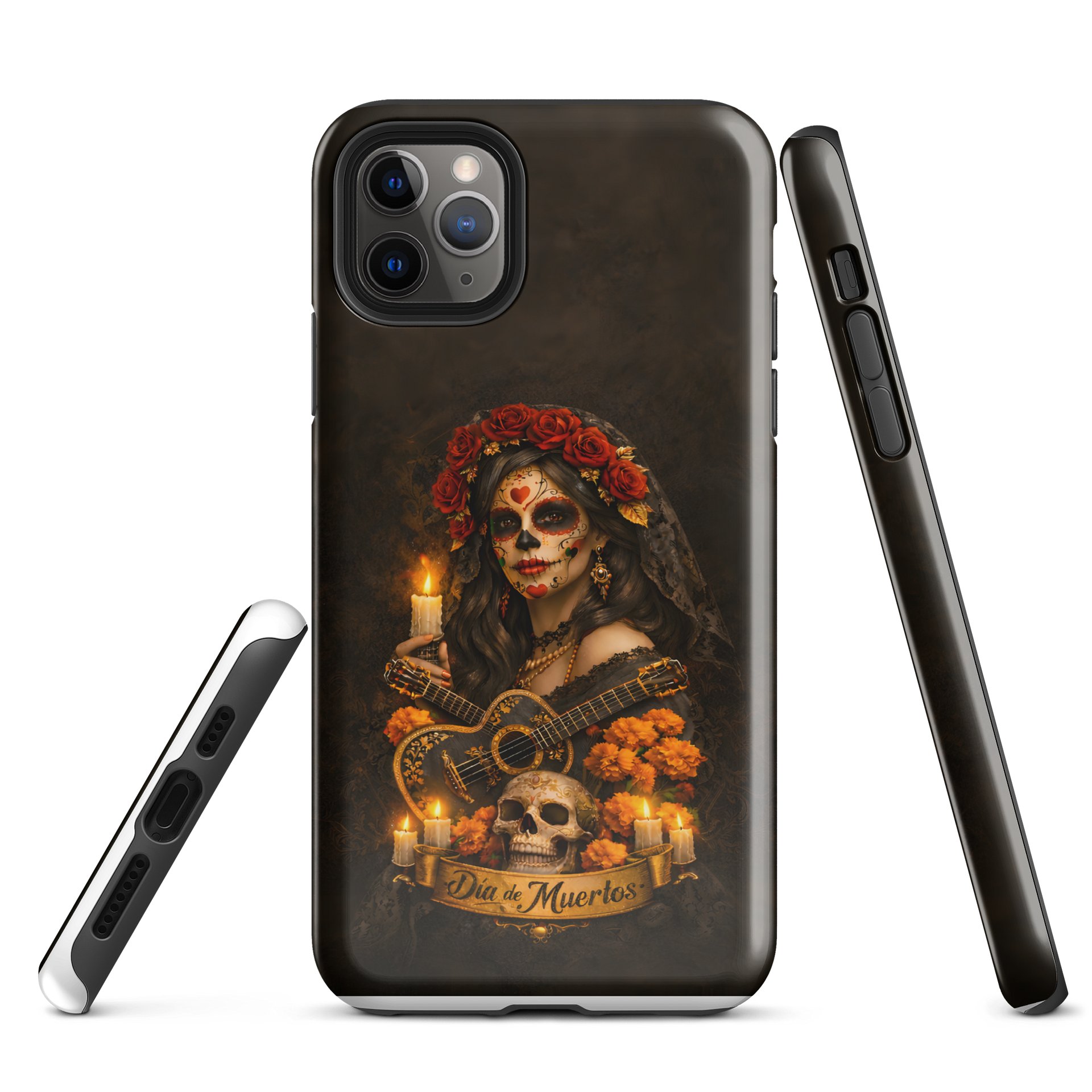 Día de Muertos iPhone Case – Mexican Heritage Art product image (1)