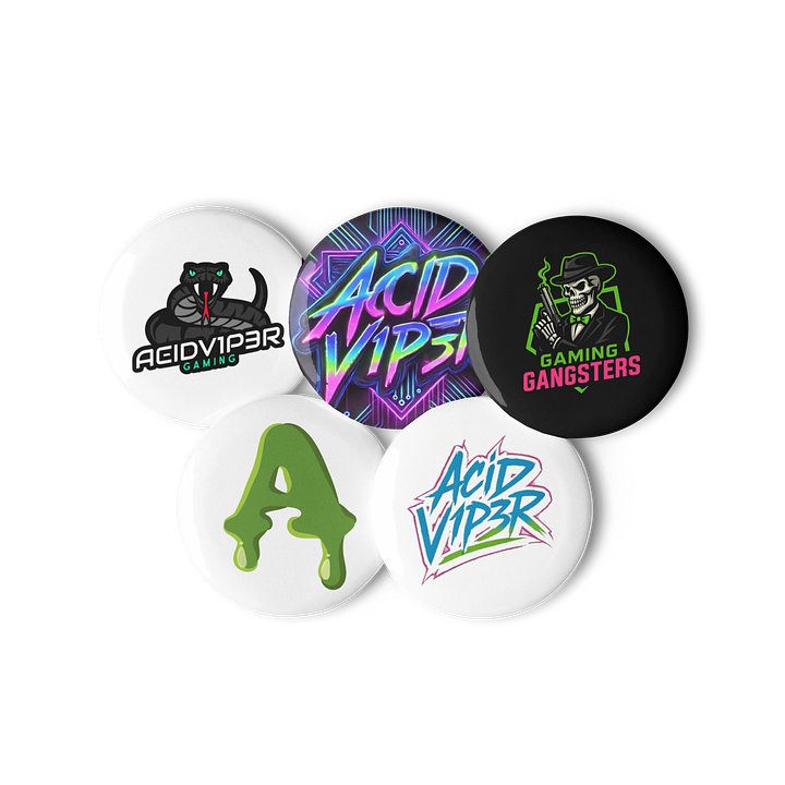 Acidv1p3r Pin Button Set product image (2)