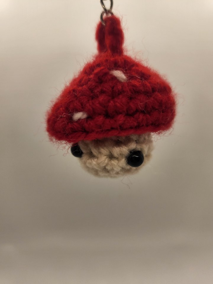 Mushroom Fidget Keychain product image (1)