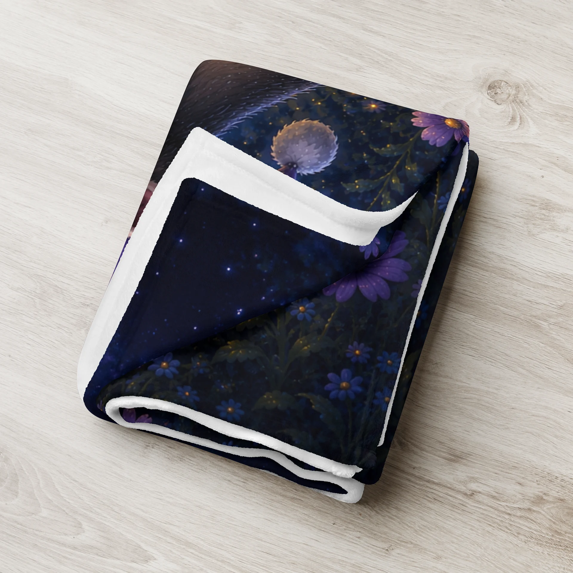 Firefly Wishes Ferret Throw Blanket | Moonlit Dreams product image (3)
