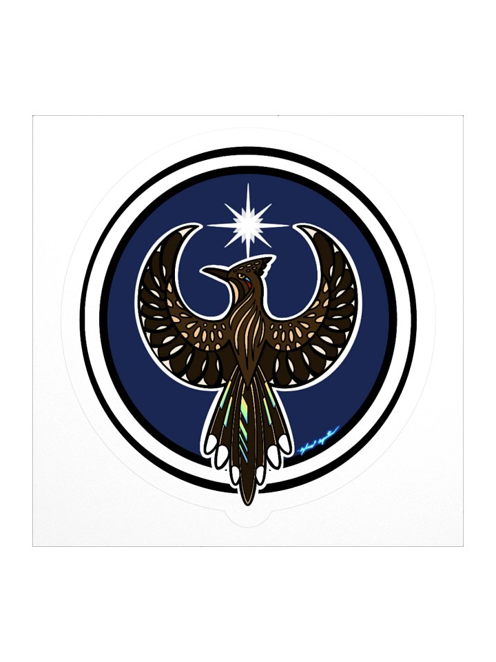 Greater Roadrunner- Resistance. NM. (sticker) product image (1)