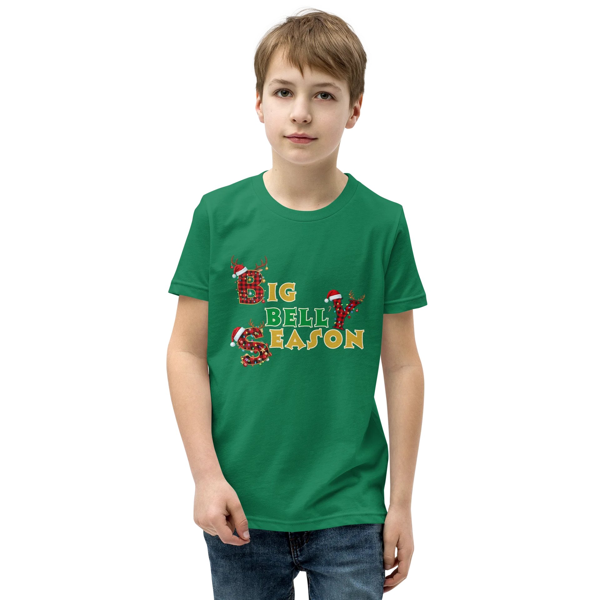 Festive Big Belly Season Youth T-Shirt product image (37)