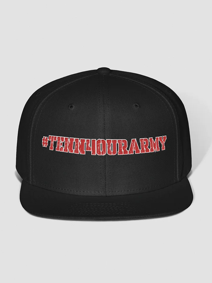 #TENN4OURARMY Red (EMBROIDERED) SNAPBACK CAP product image (3)