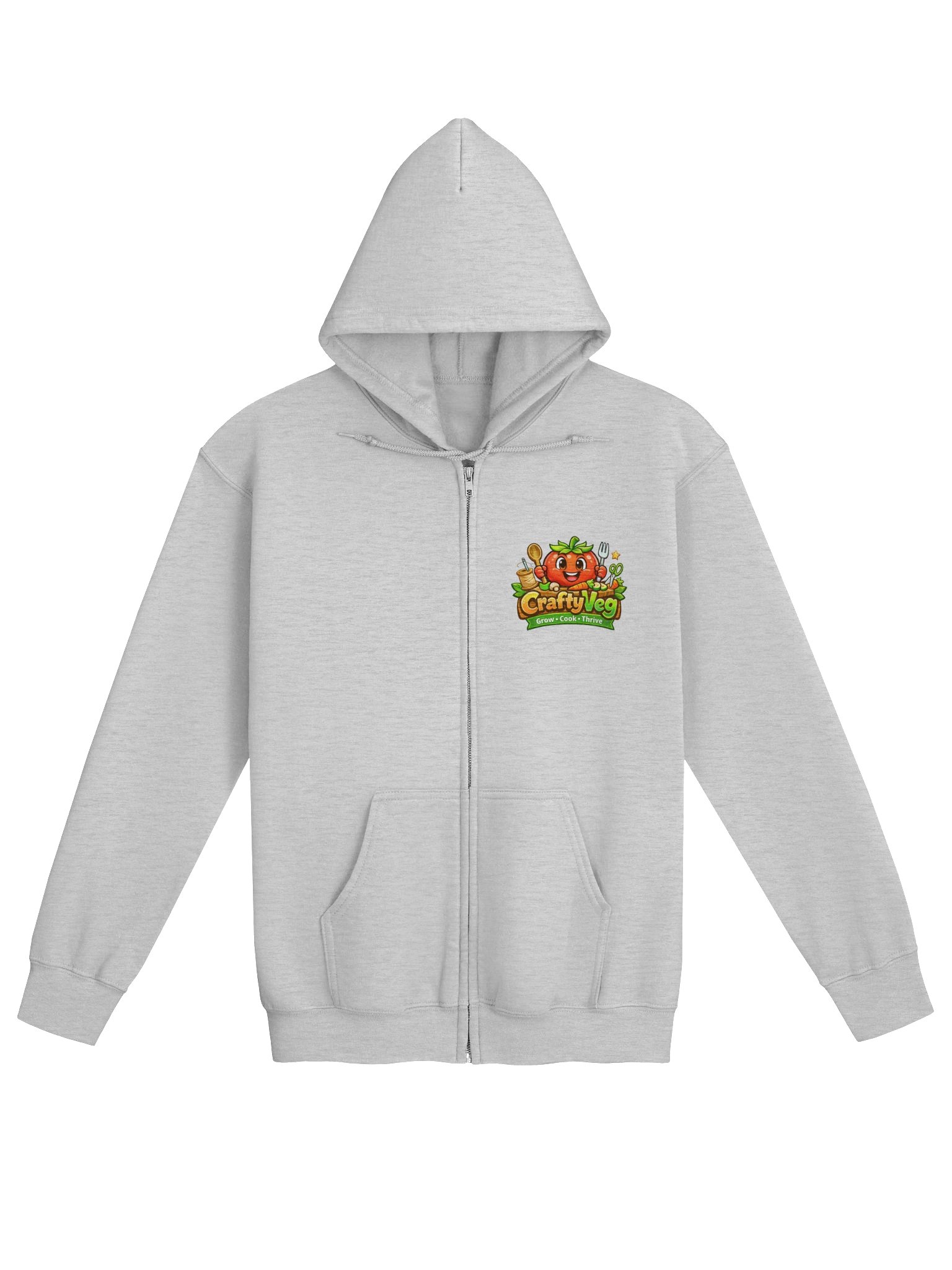 CraftyVeg Unisex Logo Hoodie product image (1)
